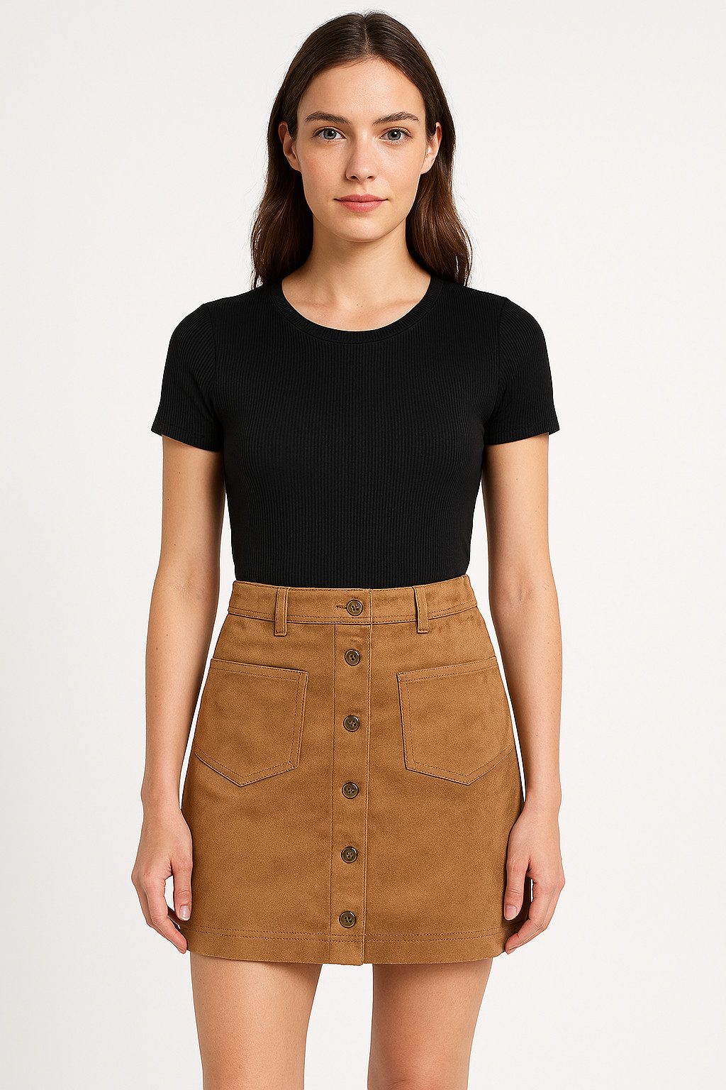 ONLY Lederimitatrock ONLGISELLE FAUX SUEDE SKIRT OTW ZL günstig online kaufen