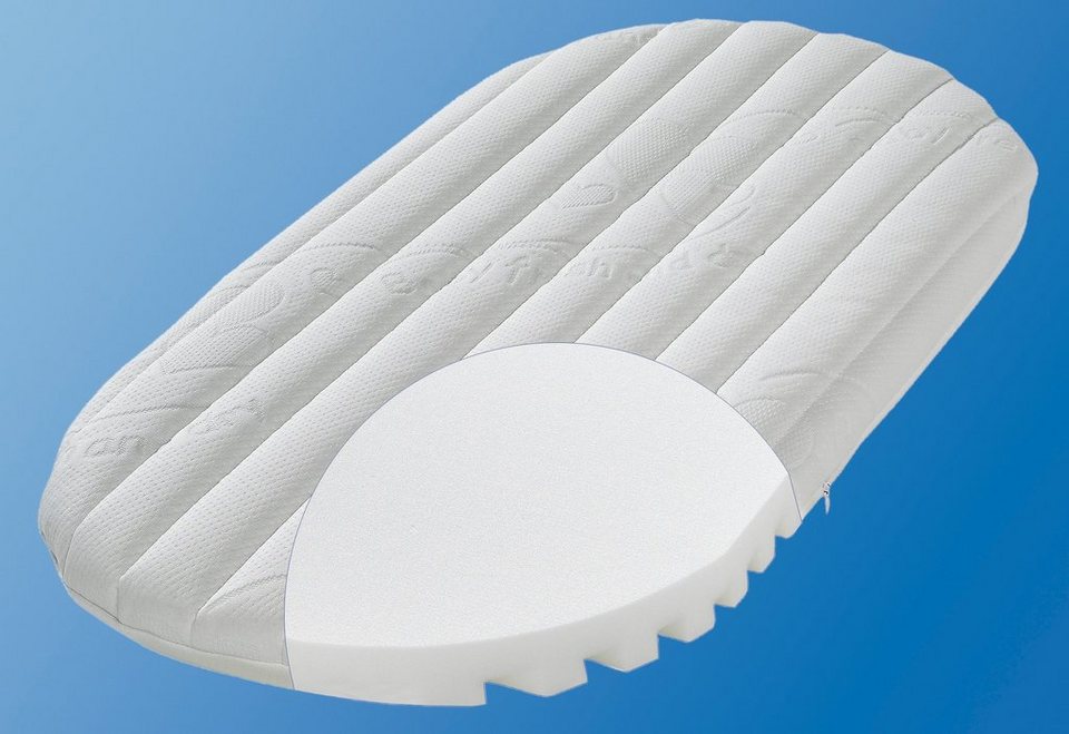 Kaltschaummatratze »Climatix Plus«, Julius Zöllner, 5 cm hoch, für die Wiege, Größe: 40×90 cm