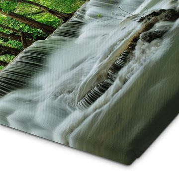 Posterlounge Leinwandbild Editors Choice, Wasserfall im Wald von Thailand, Fotografie