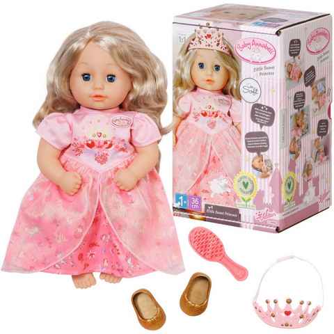 Baby Annabell Babypuppe Little Sweet Princess, 36 cm, mit Schlafaugen und Sound