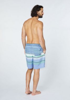 Chiemsee Badeshorts Chiemsee LAZY LEFT Herren Badeshor blau-grün-weiss