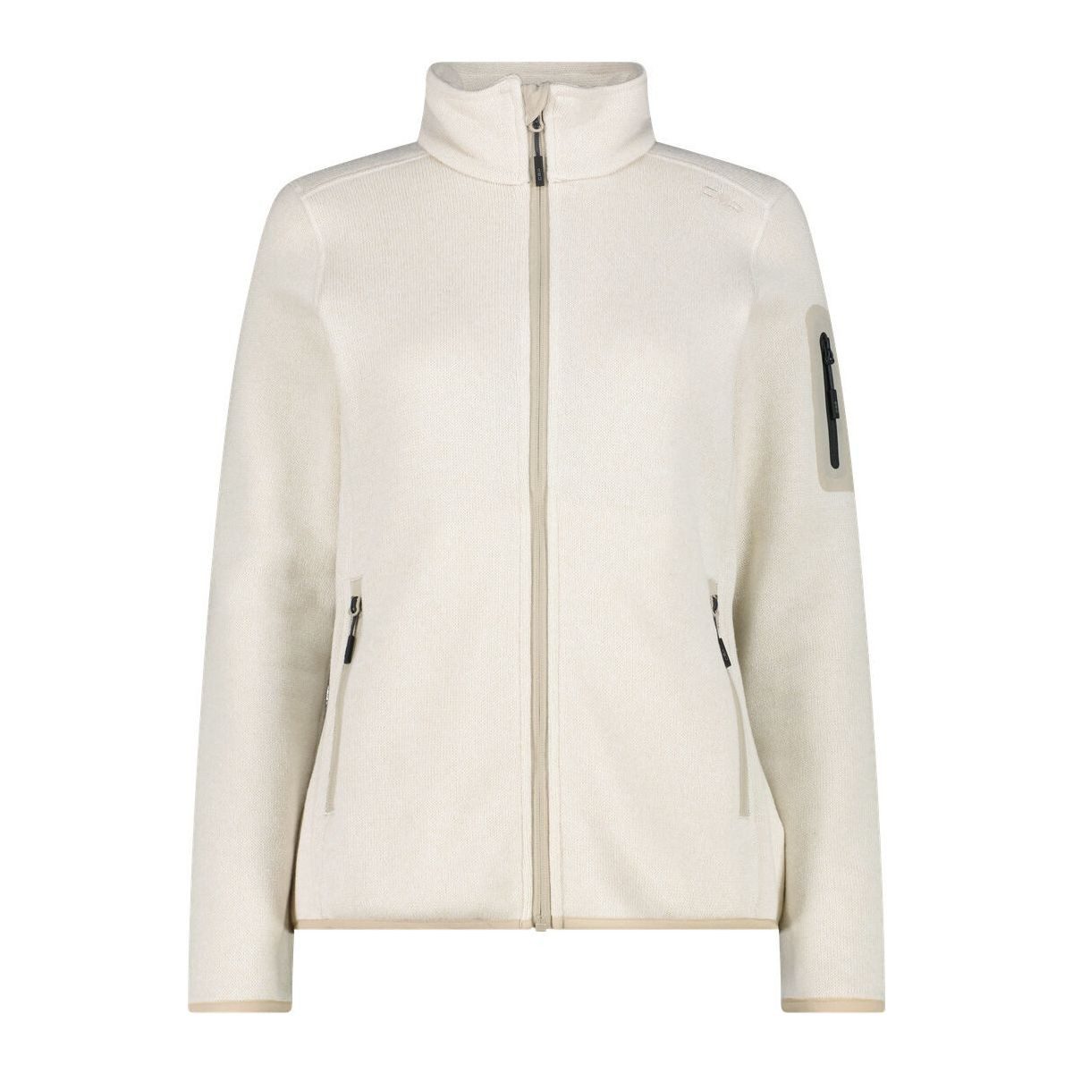 CMP Fleecejacke Woman Knittech Fleece Jacket Vielseitige Damen-Fleecejacke mit elastischen Abschlüssen und