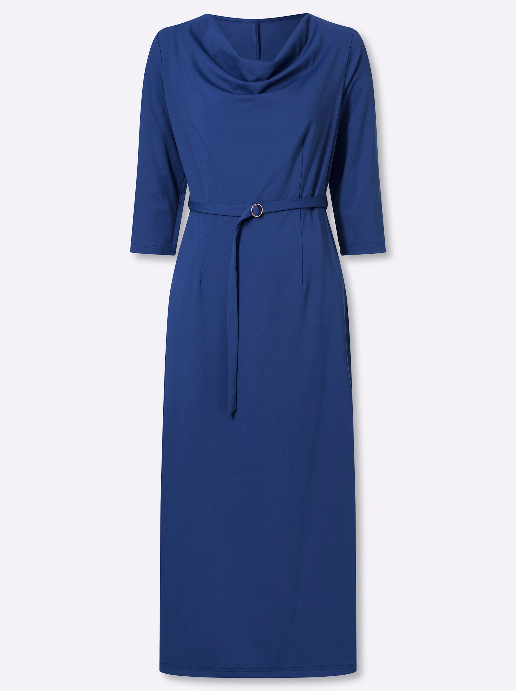 Jerseykleid Jersey-Kleid 3/4-Arm