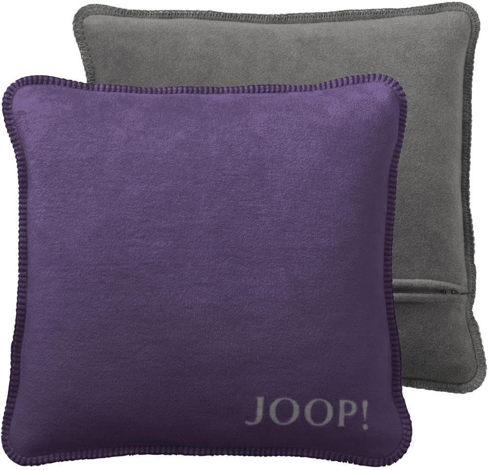 Joop! Dekokissen JOOP! Violett-Schiefer DF- Kissen x Füllung 50cm mit 50 Kissen