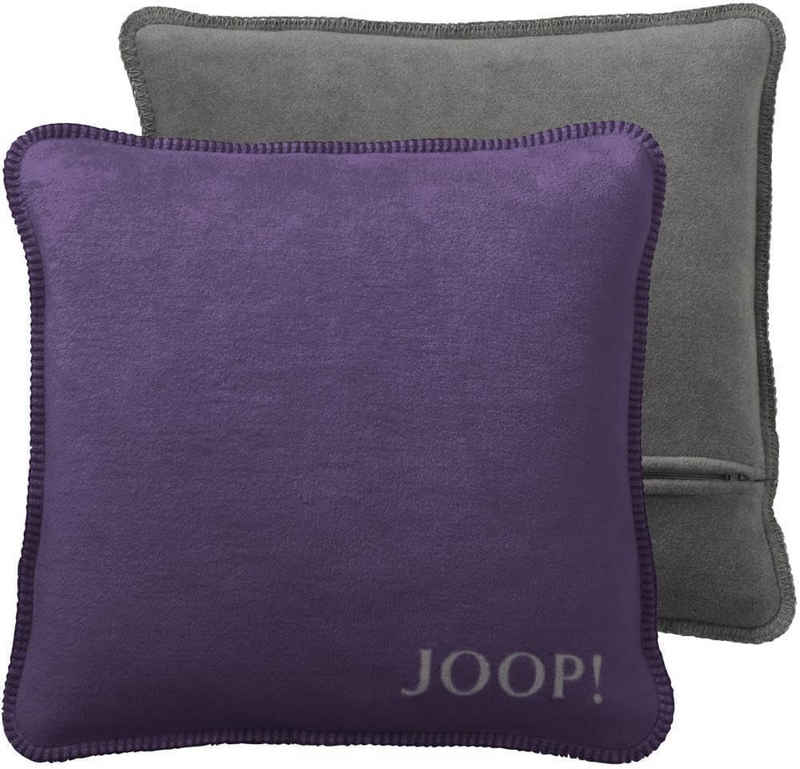 Joop! Dekokissen JOOP! Kissen DF- Kissen mit Füllung Violett-Schiefer 50 x 50cm