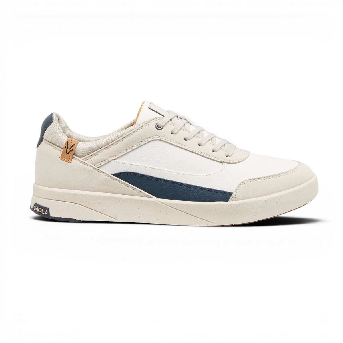 SAOLA Quito weiss/cream/navy Herren Sneaker