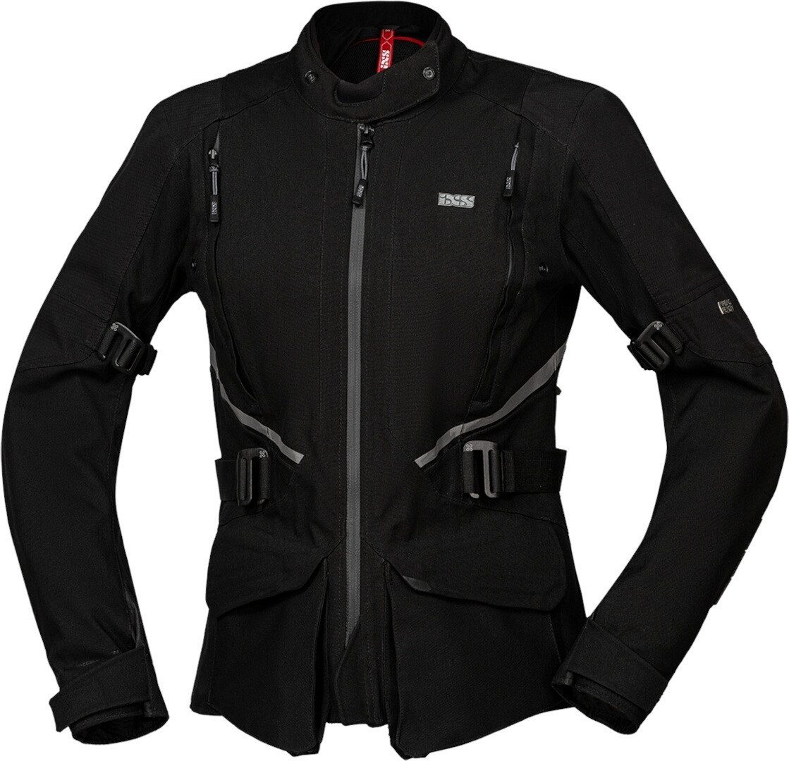 IXS Motorradjacke Tourster-STX 1.0 wasserdichte Damen Motorrad Textiljacke Wasserdicht Atmungsaktiv winddicht protektoren reißverschluss wasser