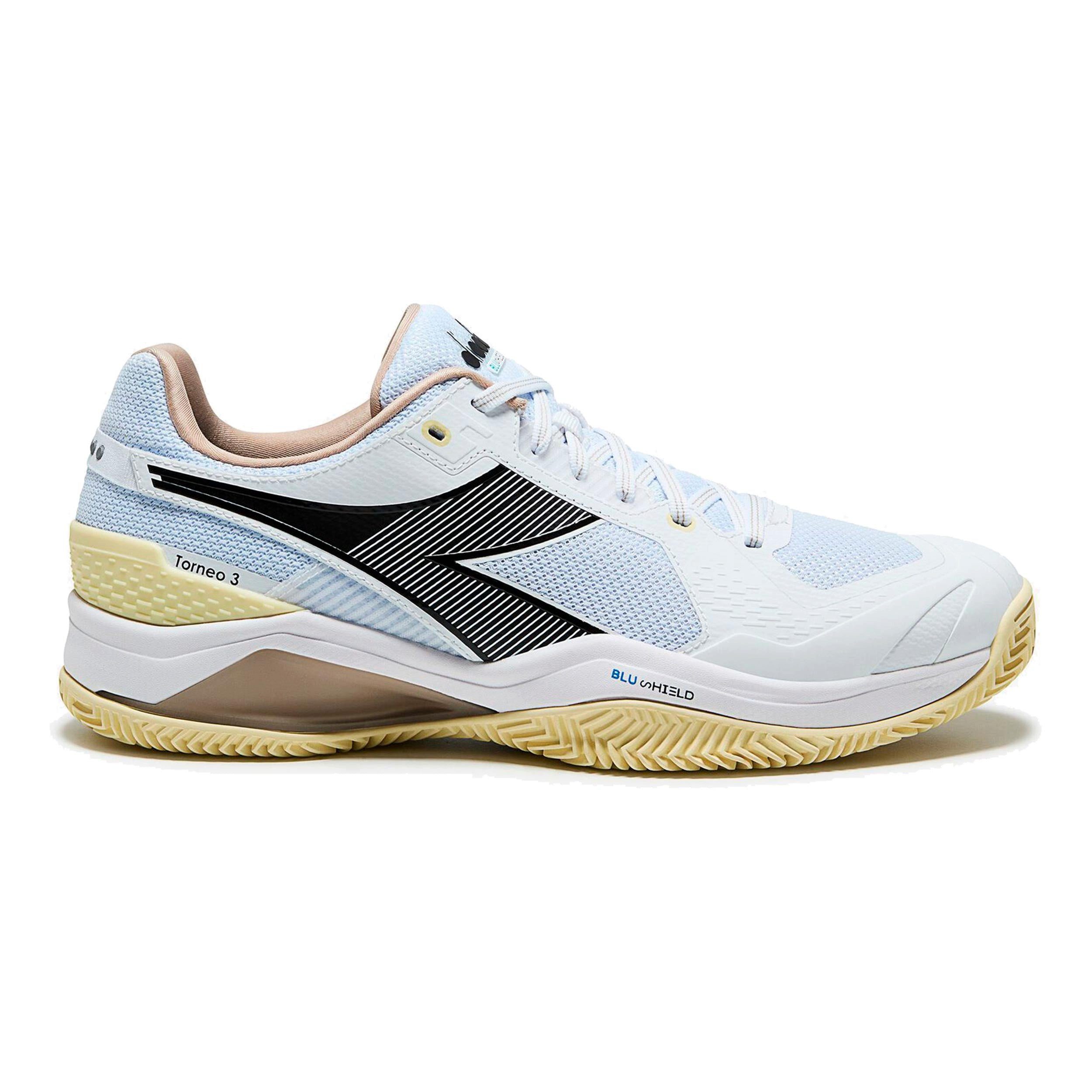 Diadora Blushield Torneo 3 - Sandplatzcourt Tennisschuh Tennisschuh