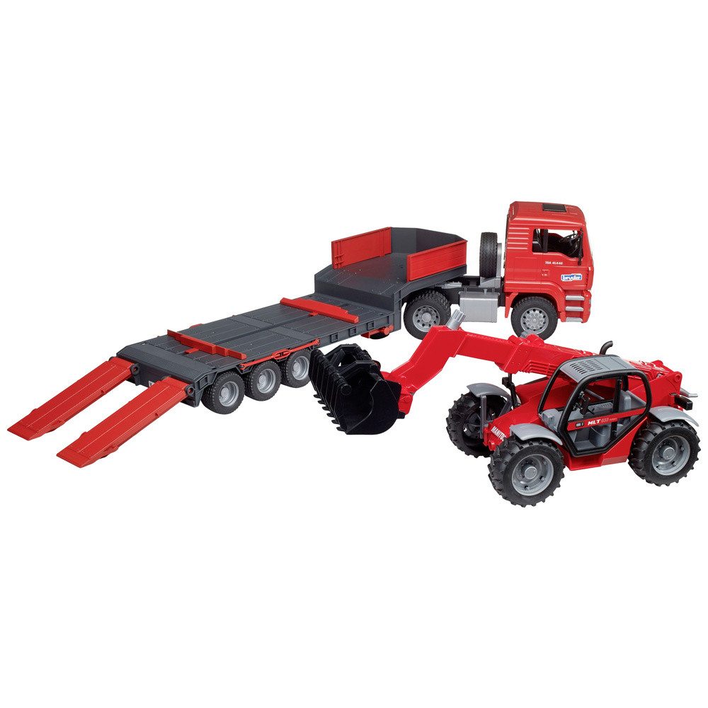 Bruder® Spielzeug-Auto bruder MAN TGA Tieflader günstig online kaufen
