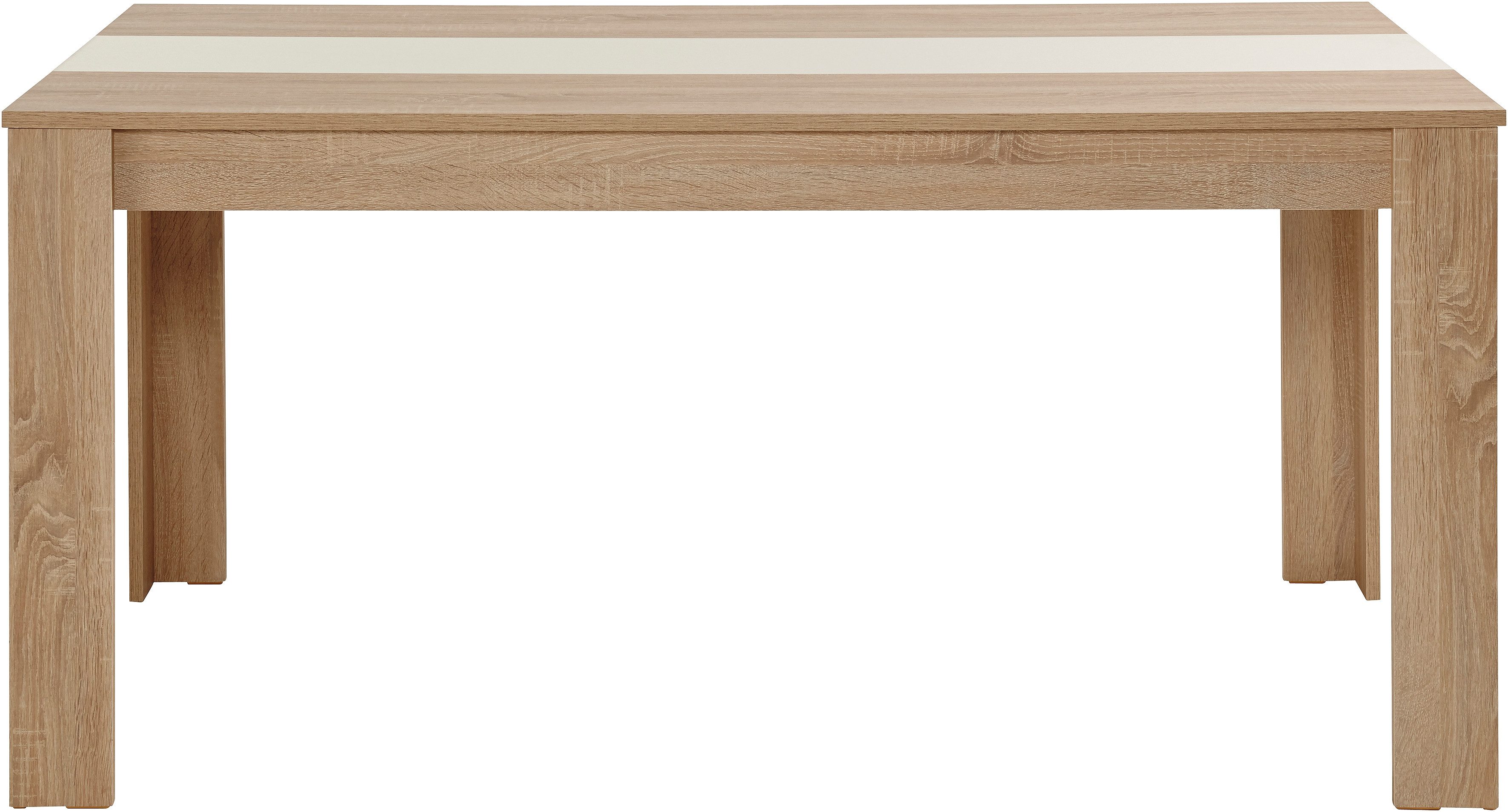 Home affaire Esstisch Pluto (1er Set), Einlegeplatte wendbar günstig online kaufen