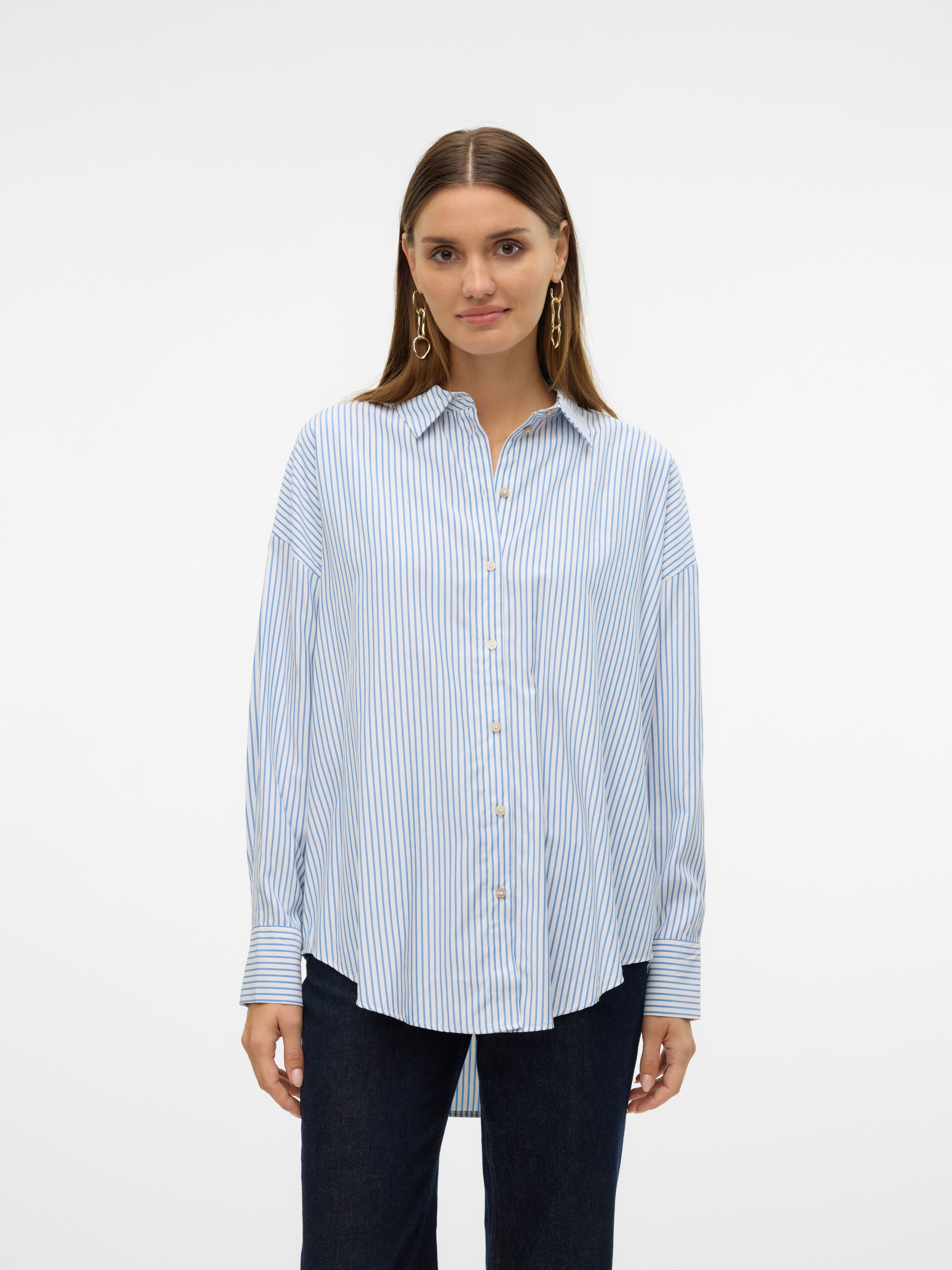 Vero Moda Langarmbluse VMNORA LS OVERSIZE günstig online kaufen