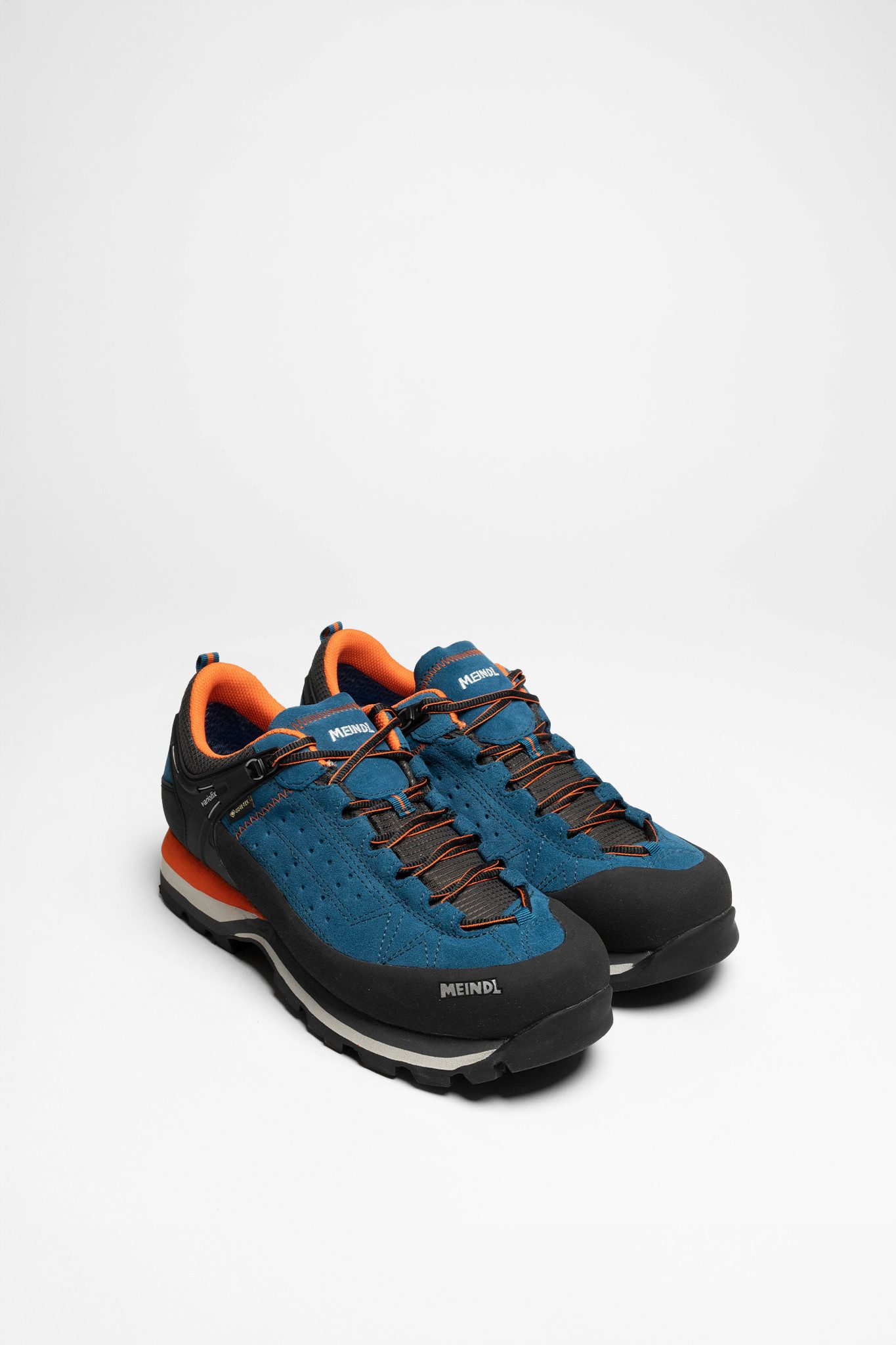Meindl Meindl Herren Wanderschuhe Literock GTX Blau Orange Outdoorschuh