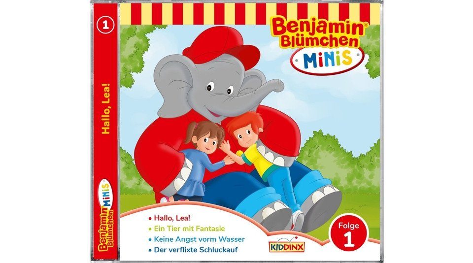 Kiddinx Hörspiel-CD Benjamin Blümchen Minis 1: Hallo, Lea!