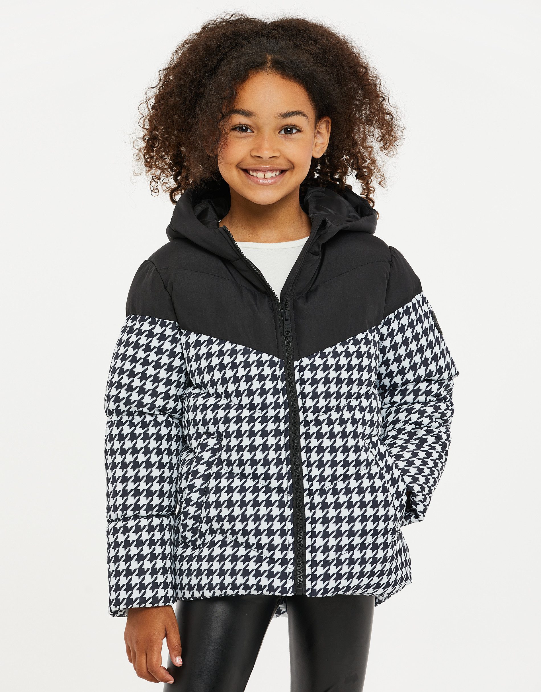 Threadgirls Wintermantel THB Rummy (1-tlg) mit großer Kapuze