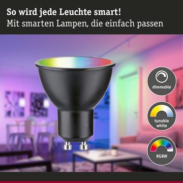 Paulmann LED-Leuchtmittel Smartes Zigbee 3.0 LED Starter Set Smik GU10 - Reflektor Par16 4x, n.v, warmweiss