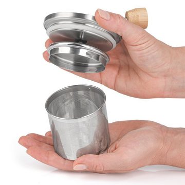 BEEM Teekanne »geeignet für Stövchen«, 1.5 l, hitzebeständige Glaskanne mit Teesieb, Teefilter 1,5l