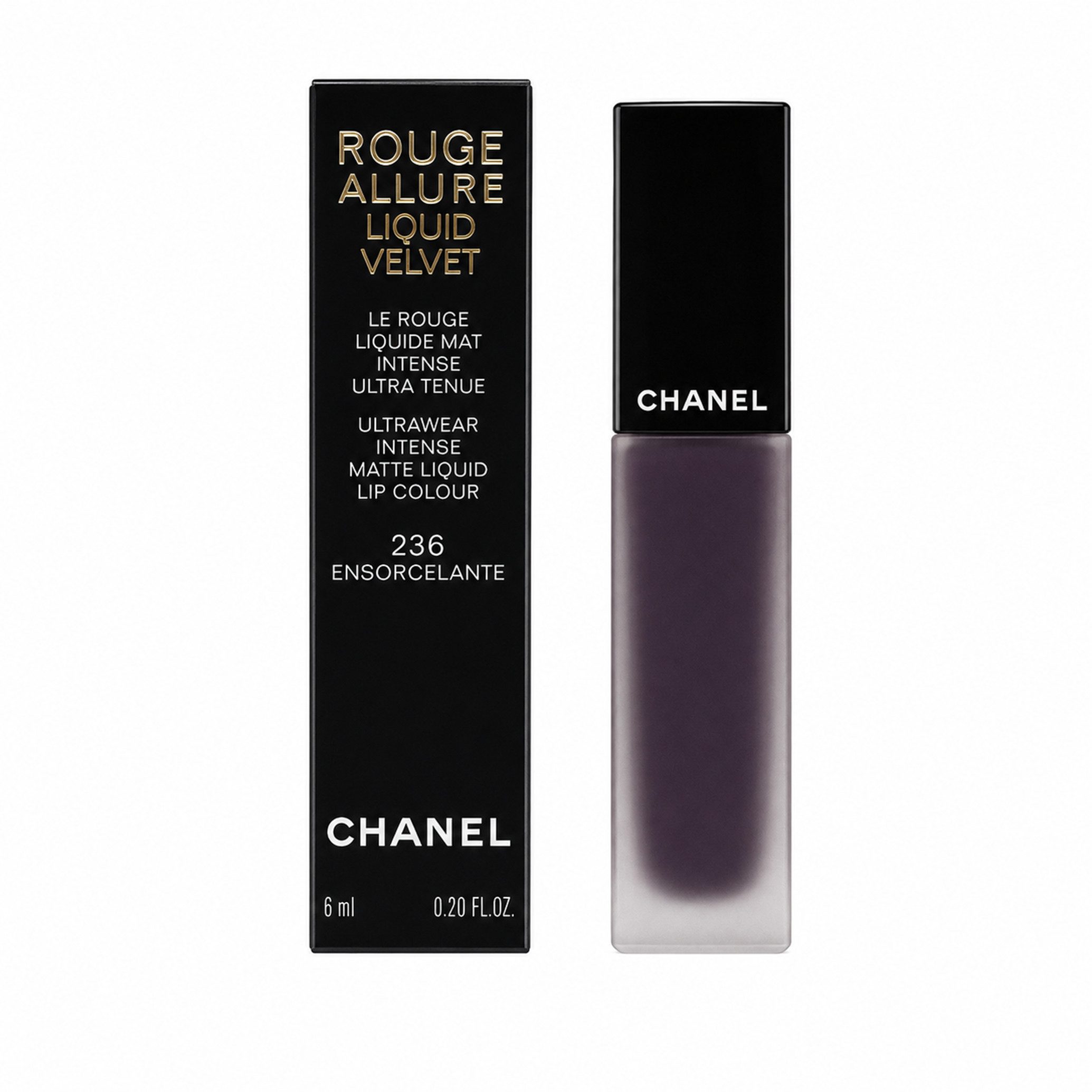 CHANEL Lippenstift Chanel Rouge Allure Liquid Velvet Matte Lippenstift 236 Ensorcelante