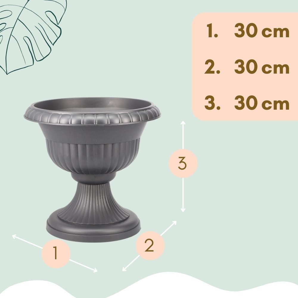 GarPet Blumentopf 4x Blumentopf mit Ständer günstig online kaufen