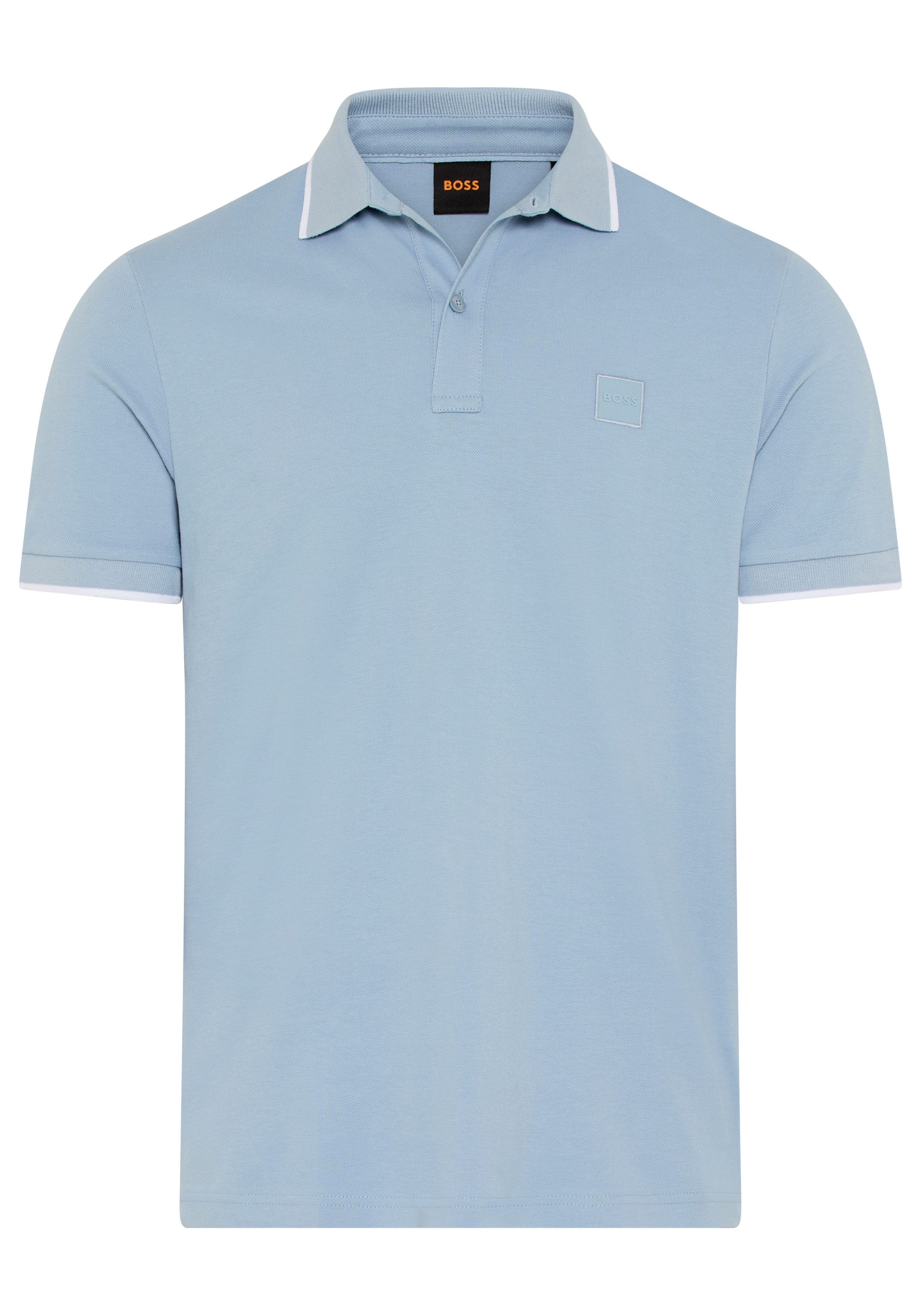 BOSS ORANGE Poloshirt Passertip mit BOSS Logo-Badge günstig online kaufen