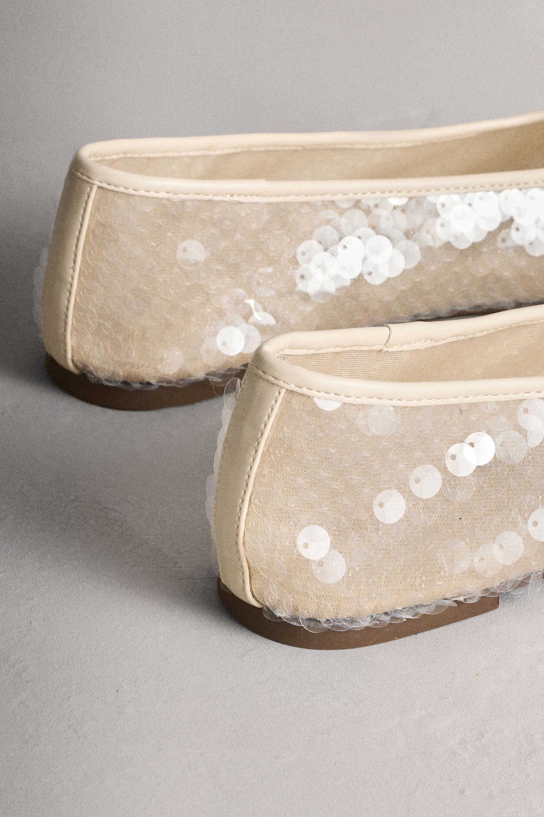 Next Forever Comfort® flache Ballerinas mit Pailletten Ballerina – Bild 3 von 5