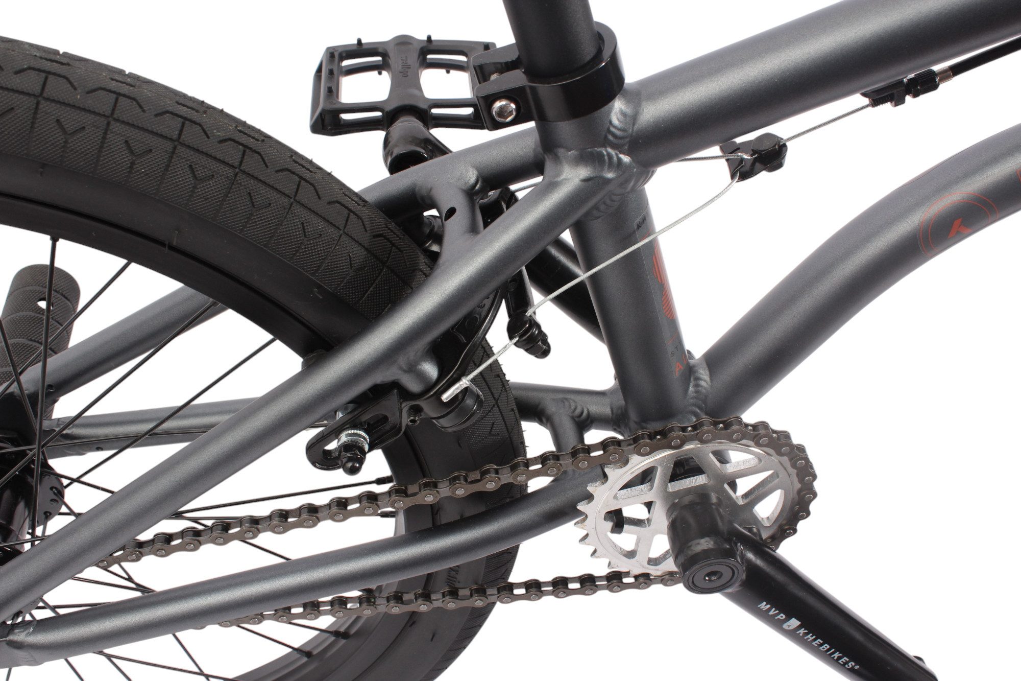 KHEbikes BMX-Rad KHE STYLUS V2 20", 8,9 kg, Aluminiumrahmen, Freecoaster, 360° Rotor, 1 Gang