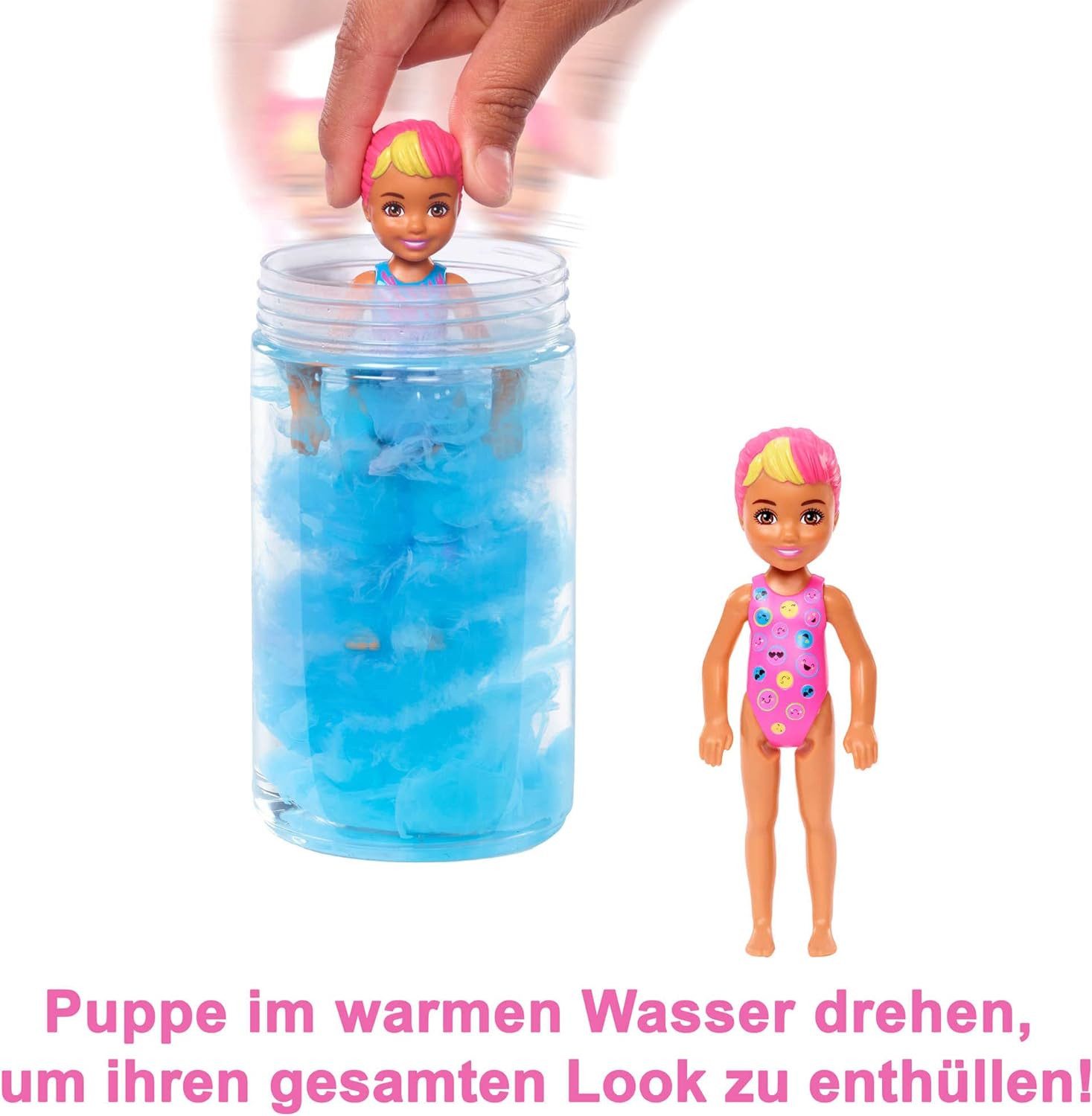 Barbie Anziehpuppe Barbie HCC90 Chelsea Color Reveal-Puppe