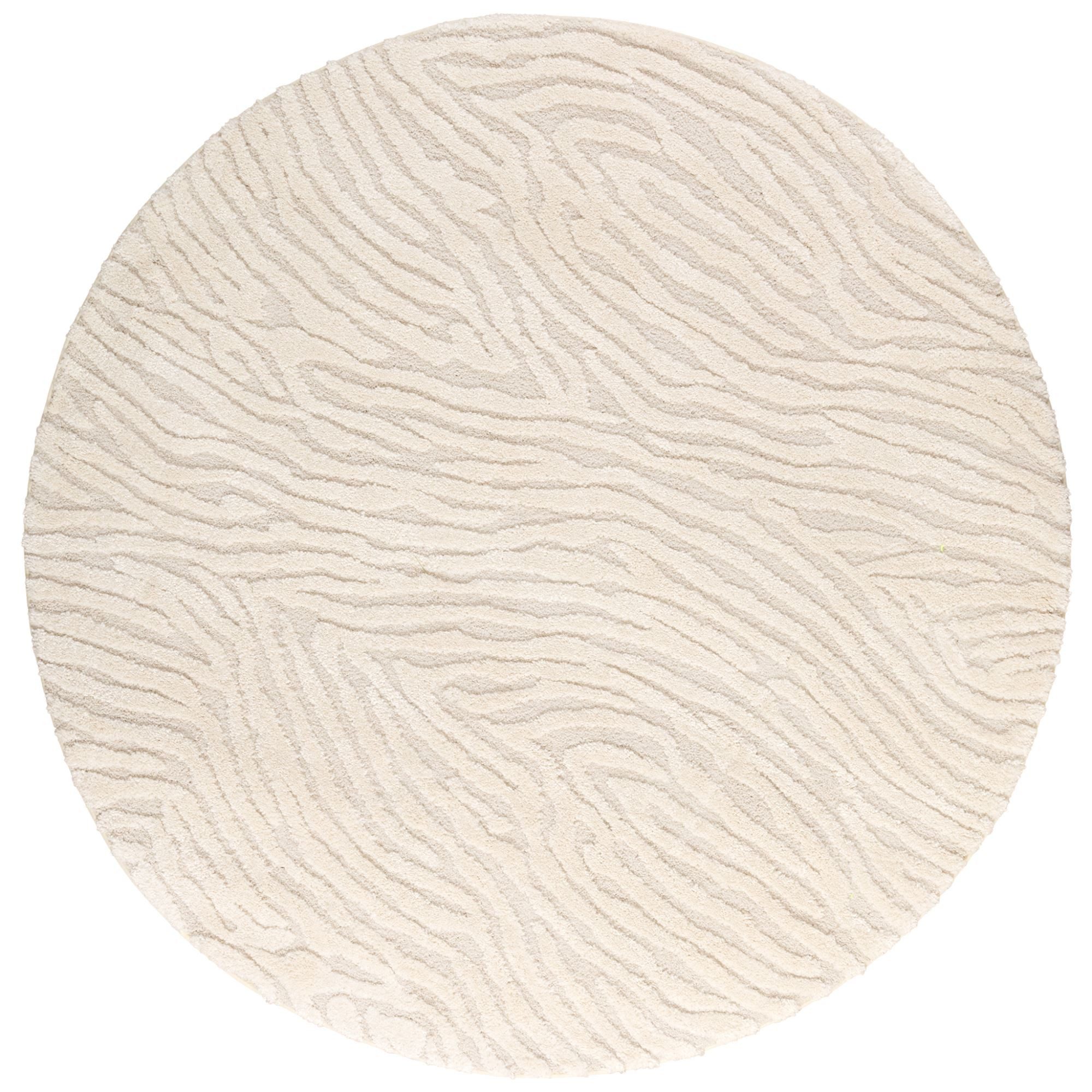 Steffensmeier Teppich Meran - Wellen Rund günstig online kaufen