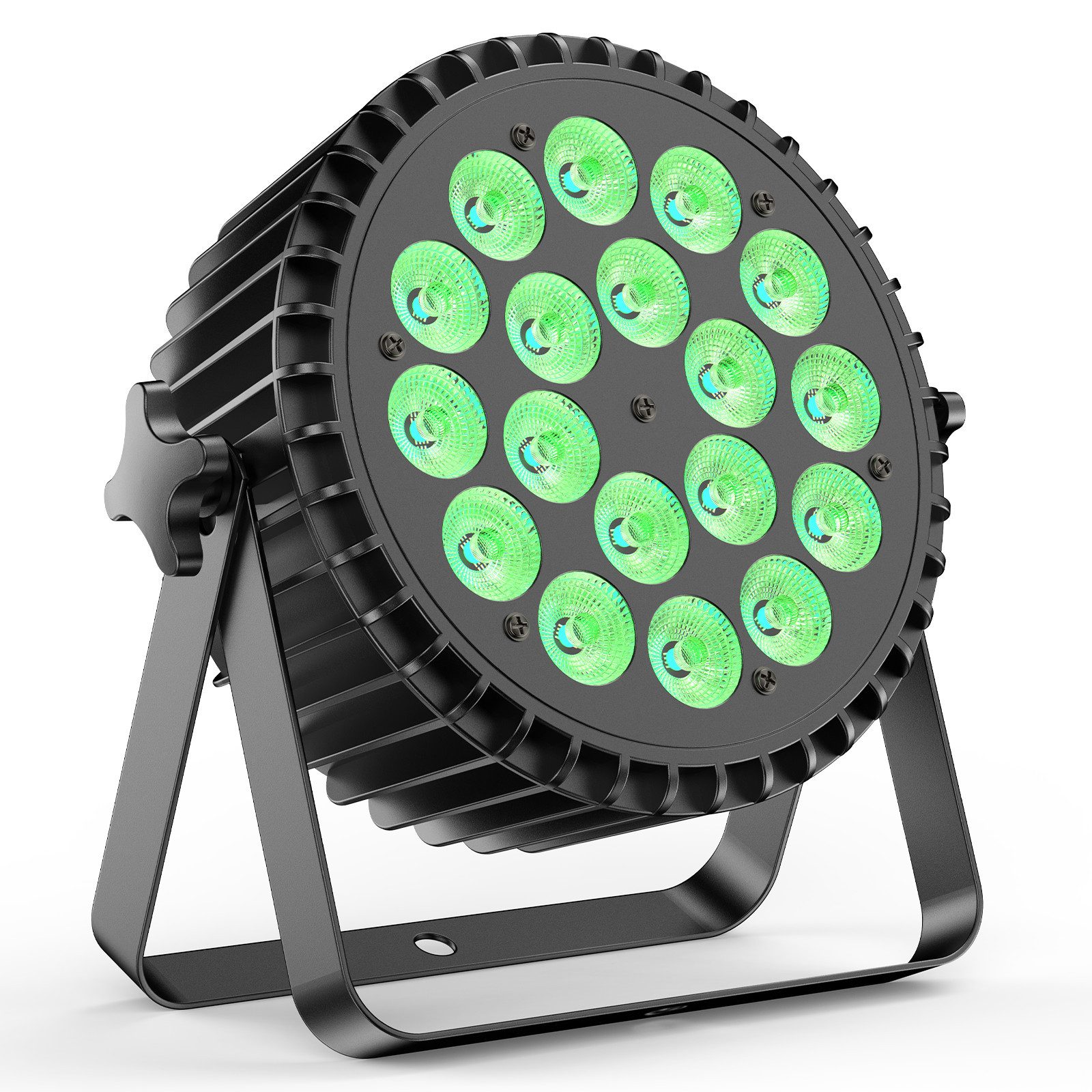 ZonQoonz Discolicht 144W UV+RGB LED Par-Scheinwerfer DMX für DJs Hochzeitsfeiern Bühnen