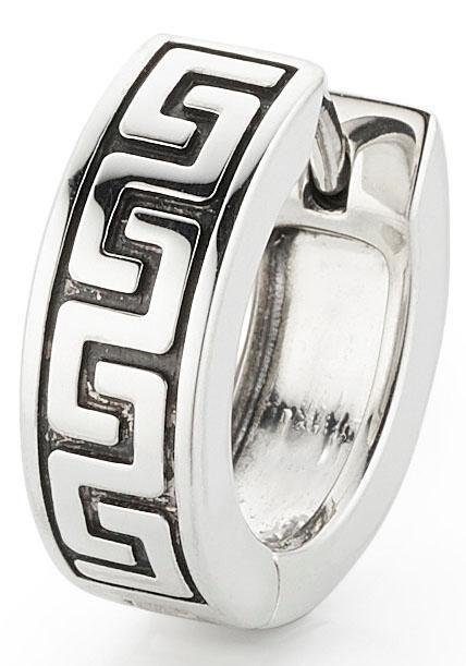 Bruno Banani Single-Creole Schmuck Geschenk Silber 925 Ohrschmuck Ohrring Single
