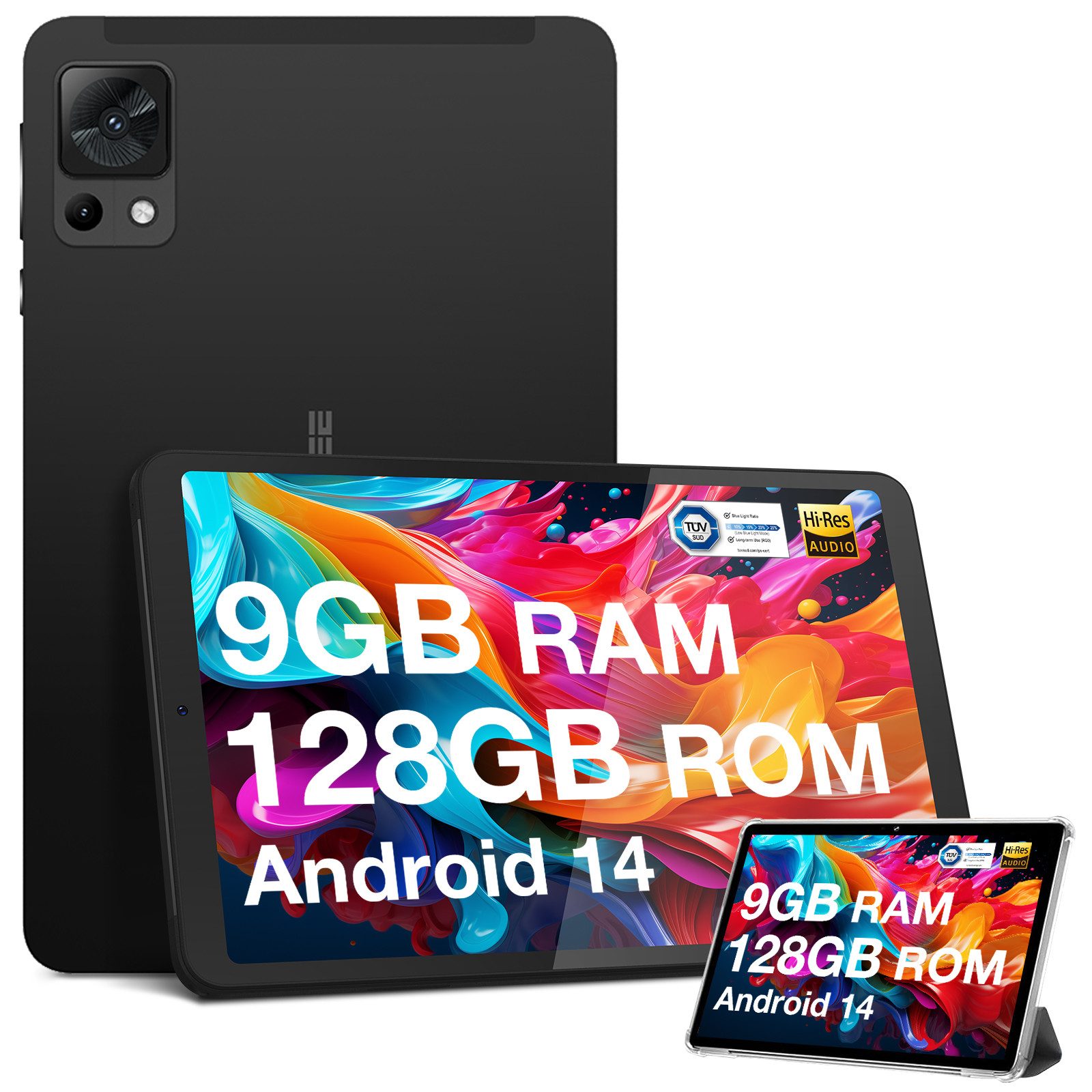 DOOGEE T20 Mini Kinder Tablet 8,4" FHD+ Android, Widevine L1, 5060 mAh Akku Tablet (8,4", 128 GB, 4G, 9GB RAM, 128GB Speicher, Octa-Core, 5060mAh Akku & Face Unlock)