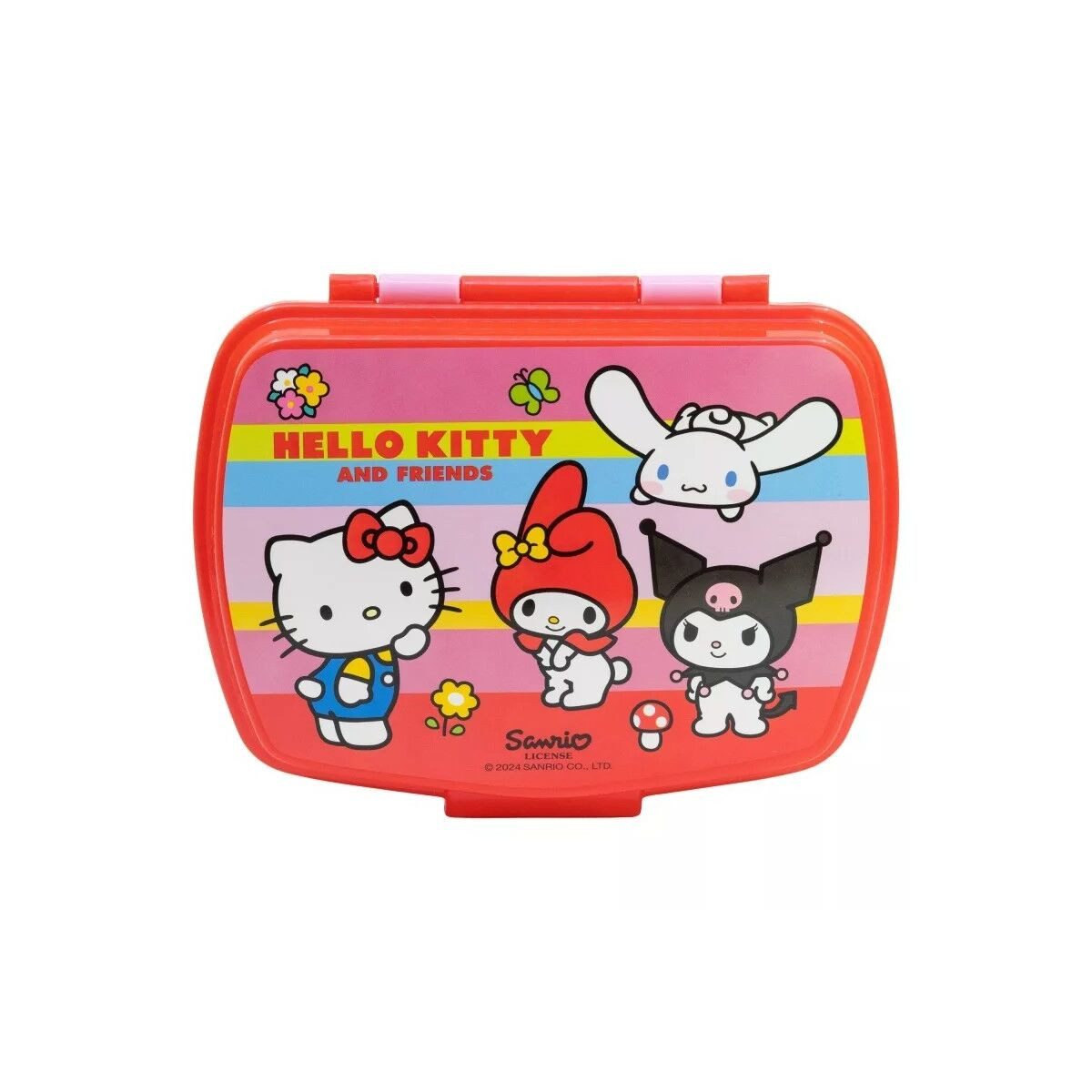 Hello Kitty Lunchbox Hello Kitty and Friends l Lustig plastik brotdose, Kunststoff, (1-tlg)