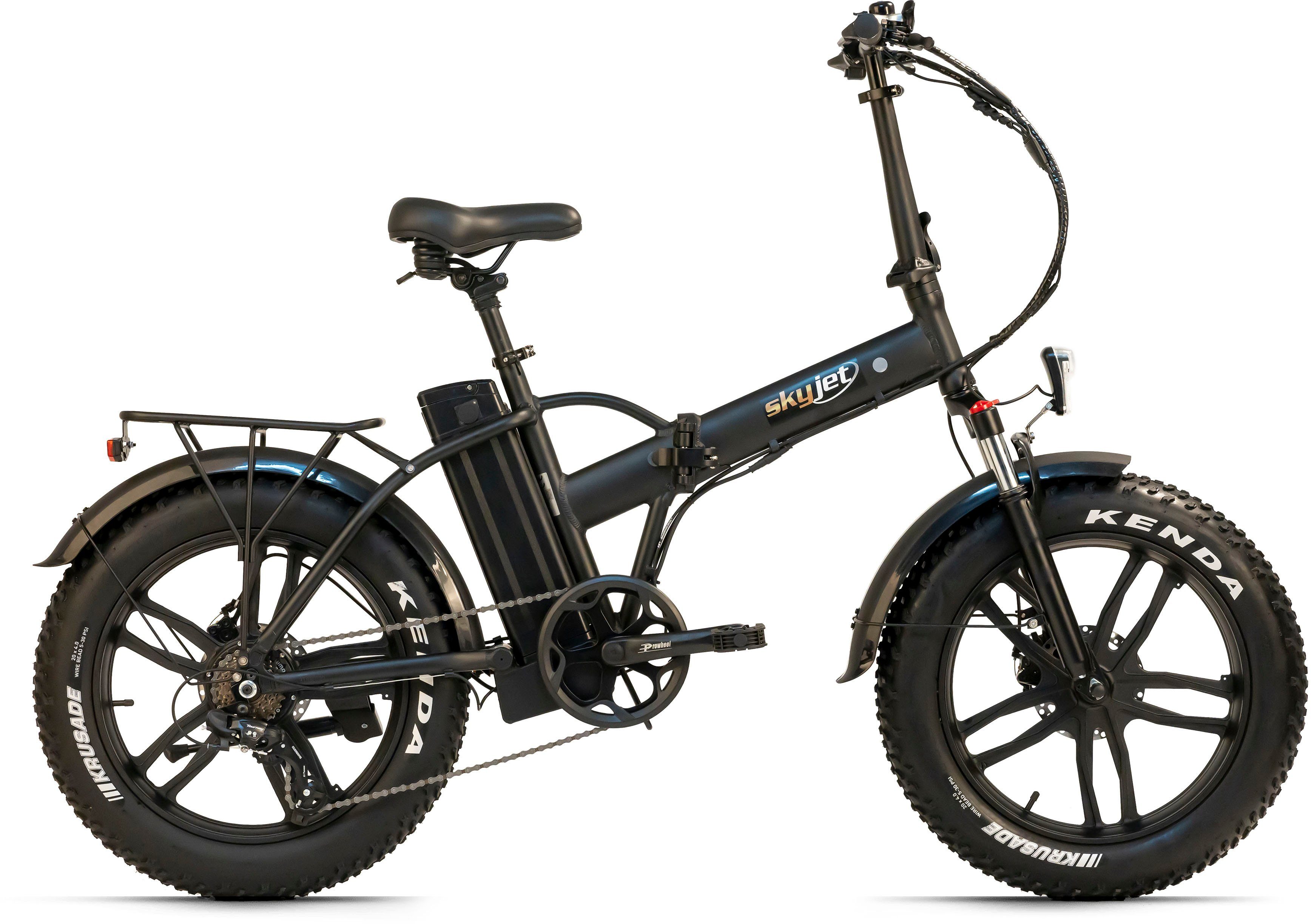 Adore E-Bike 3S, 7 Gang, Heckmotor, 360 Wh Akku, 3-fach faltbarer Aluminum  Rahmen | E-Bikes & Pedelecs