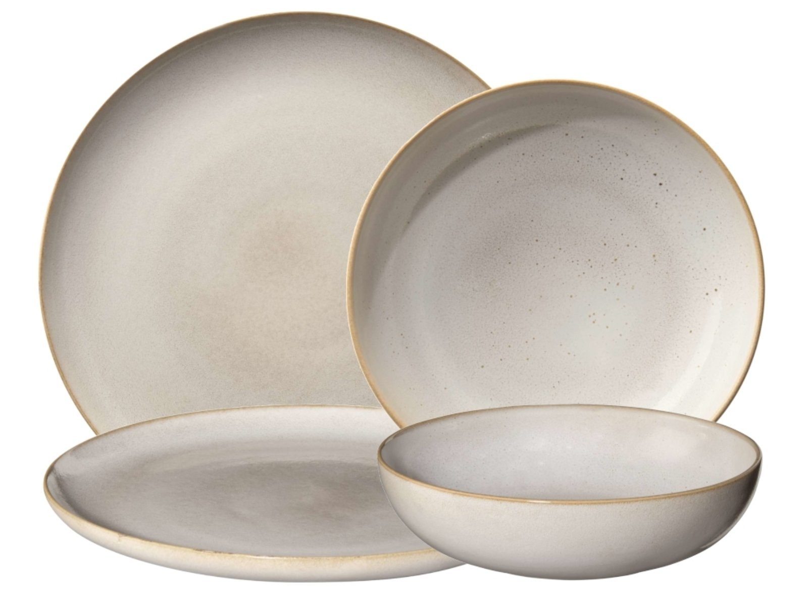 ASA SELECTION Столовый сервиз SAISONS Tafelset sand 4tlg, Steinzeug