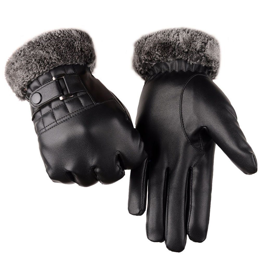 CTGtree Reithandschuhe Lederhandschuhe hochwertige und warme aus Handschuhe Leder