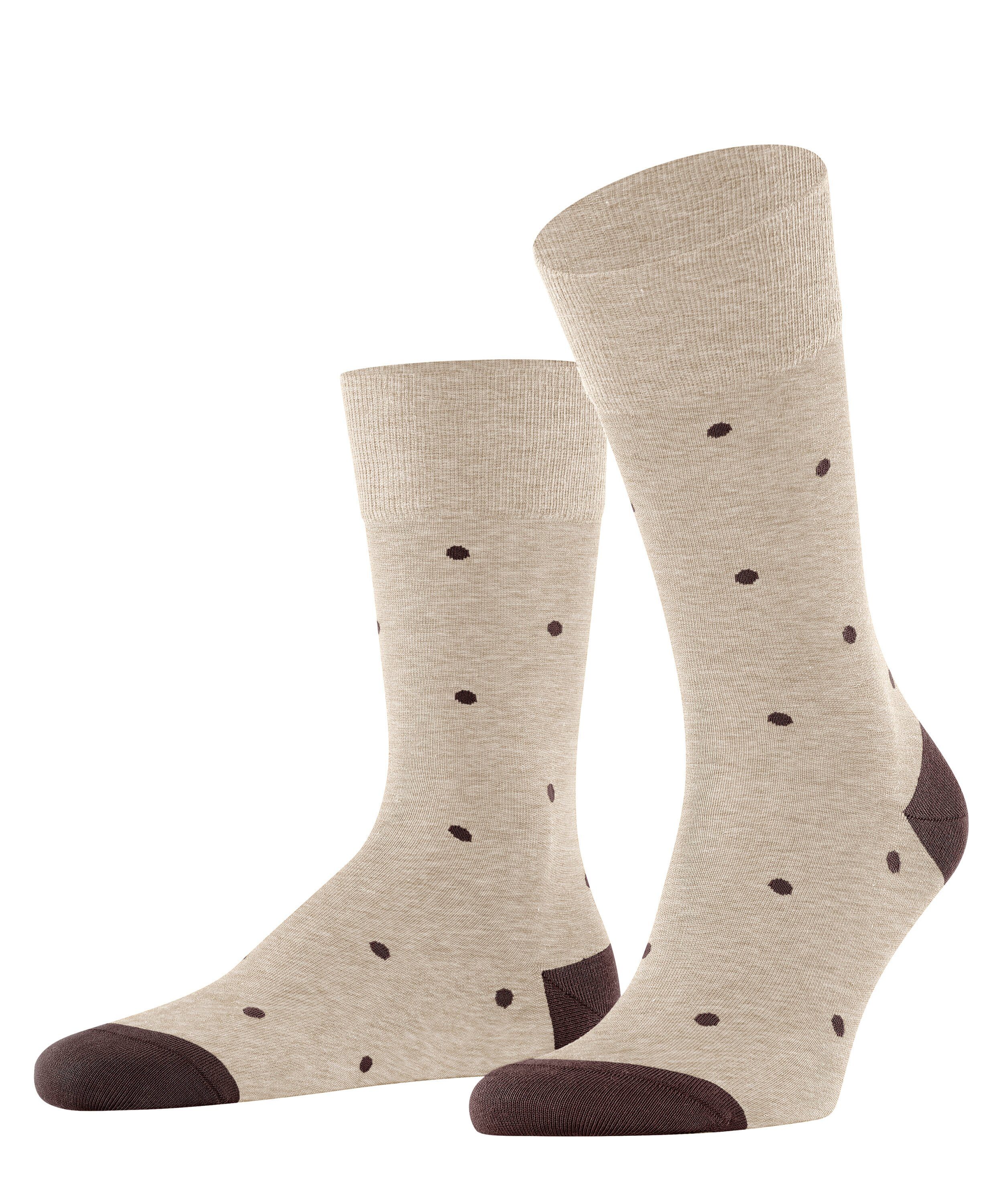 FALKE Socken Dot (1-Paar) taupe mel. (4045)