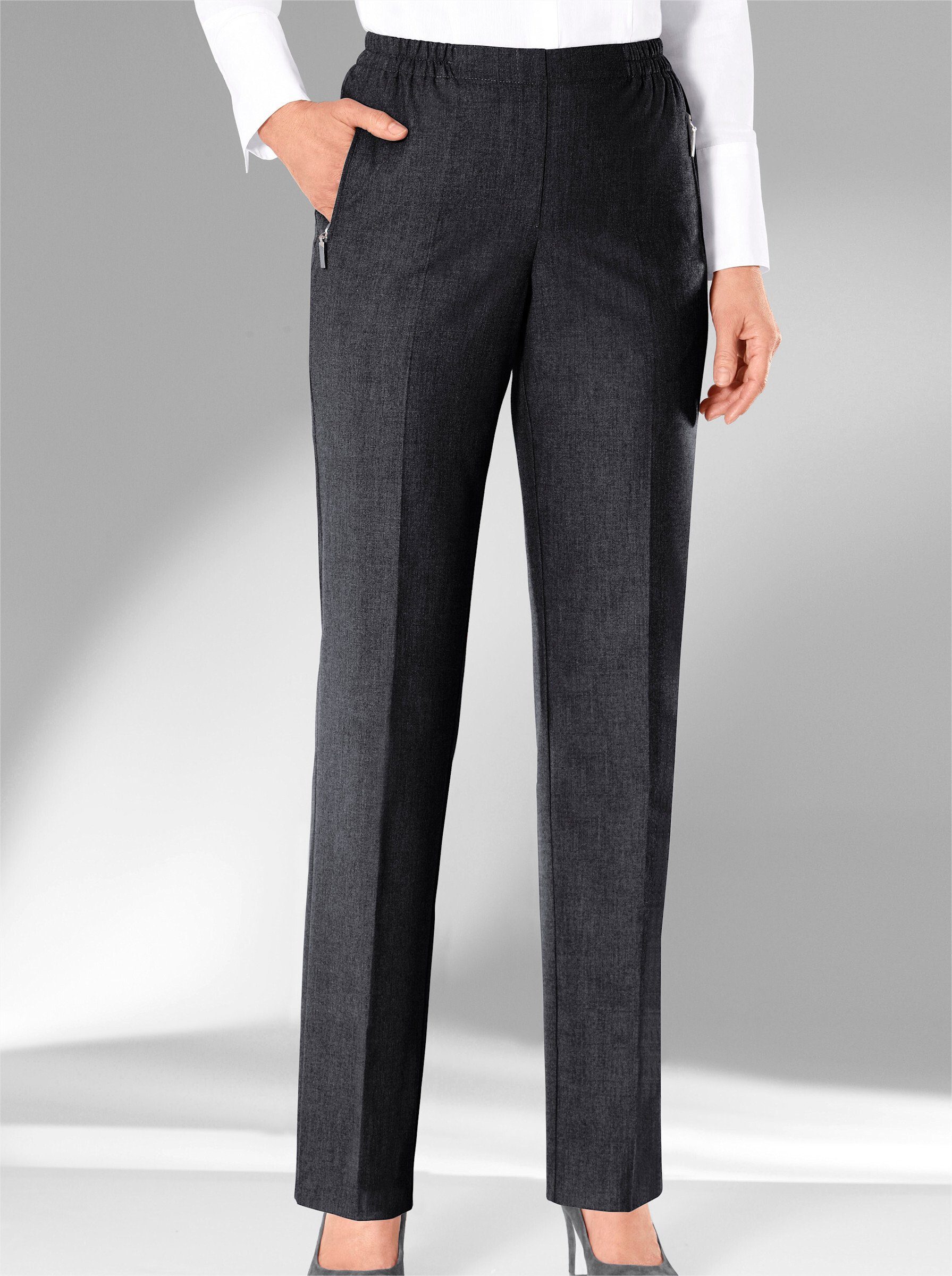 Adelina Jerseyhose Hose Innenbeinlänge ca. 67 günstig online kaufen
