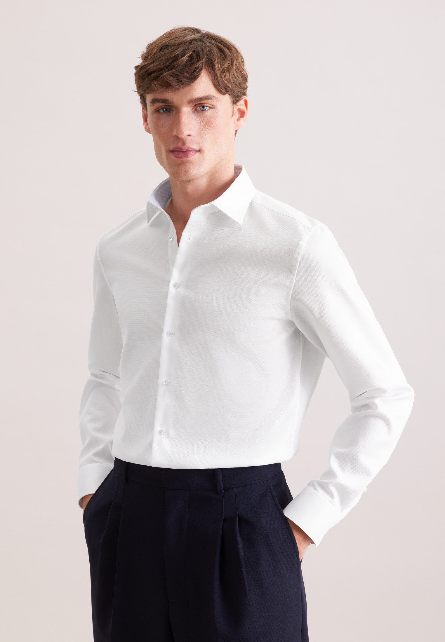 Businesshemd Schwarze Rose