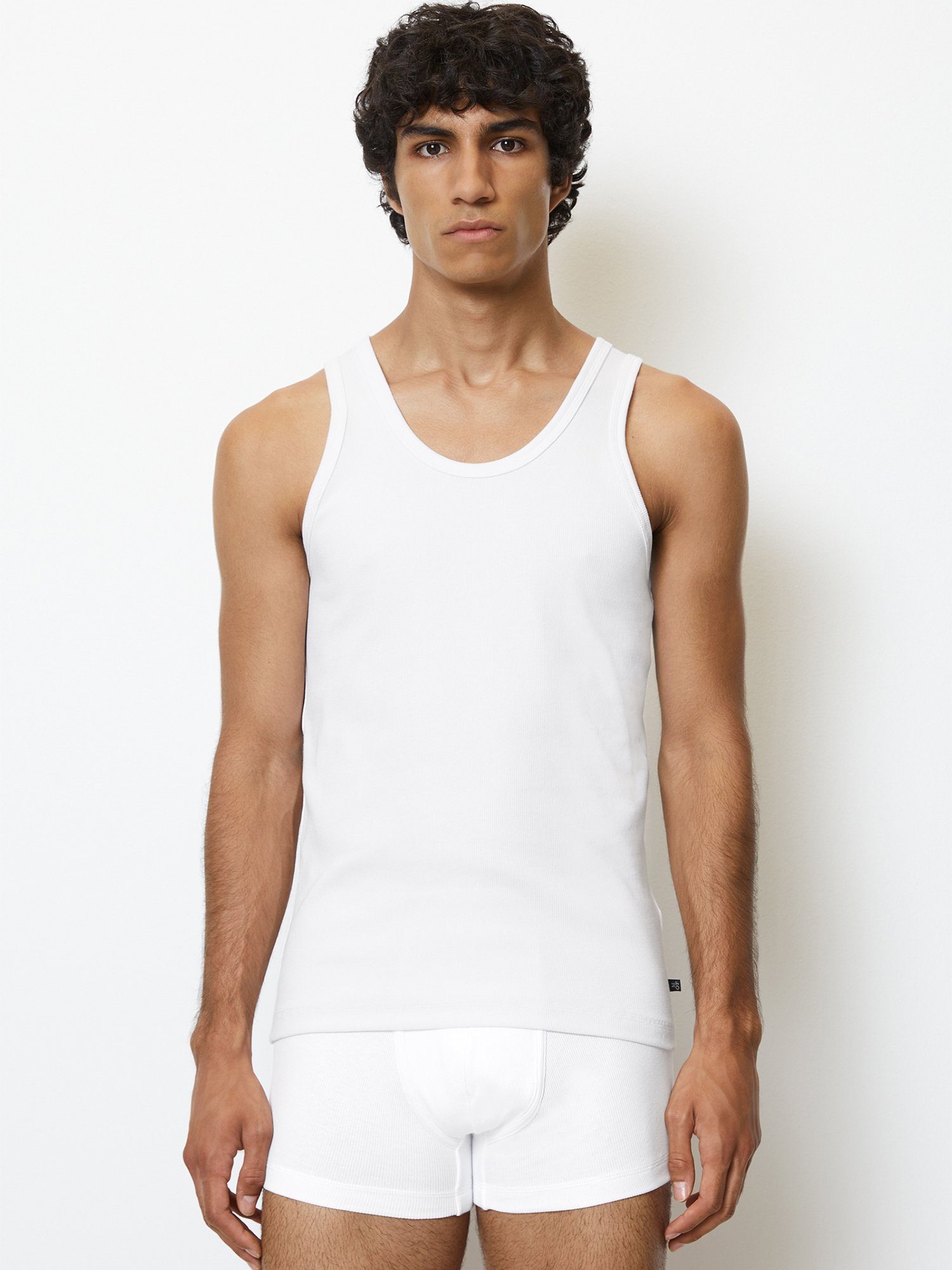 Marc O'Polo Tanktop Iconic Rib (2-tlg) Tank-top unterhemd unterzieh-shirt