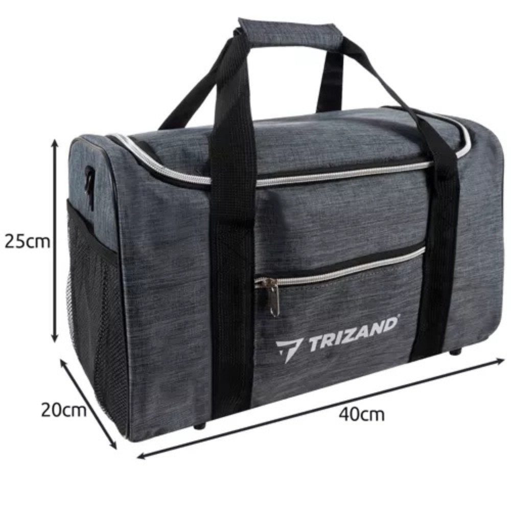 Trizand Reisetasche Sporttasche Rucksack Handgepäck (Spar-Set, 1-tlg., 40x25x20 cm), erfüllt Airline-Vorgaben, bietet ausreichend Platz für Reiseutensilien