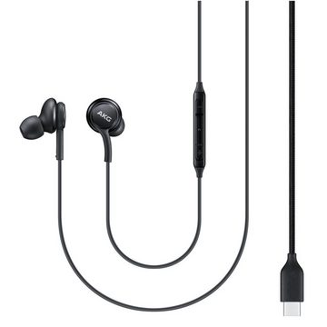 IK-Handelsgruppe EO-IC100 AKG-Kopfhörer für Samsung, In-Ear-Kopfhörer (Kabellänge: 1,2 m, 3 Tasten Steuerung, USB C Stecker)
