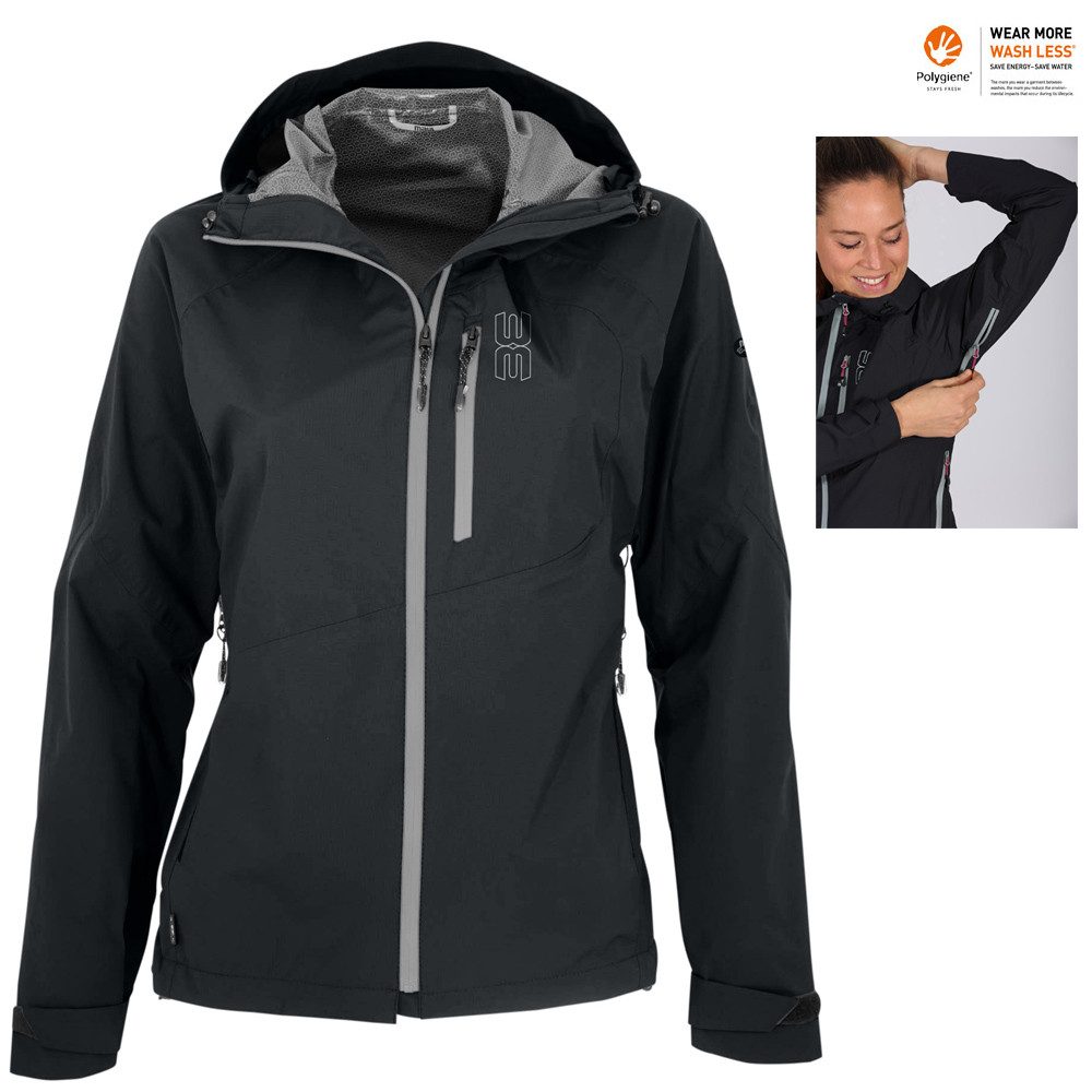 Maul Hardshelljacke Maul - Zermatt 2.5L Hardshelljacke Funktionsjacke Damen, schwarz