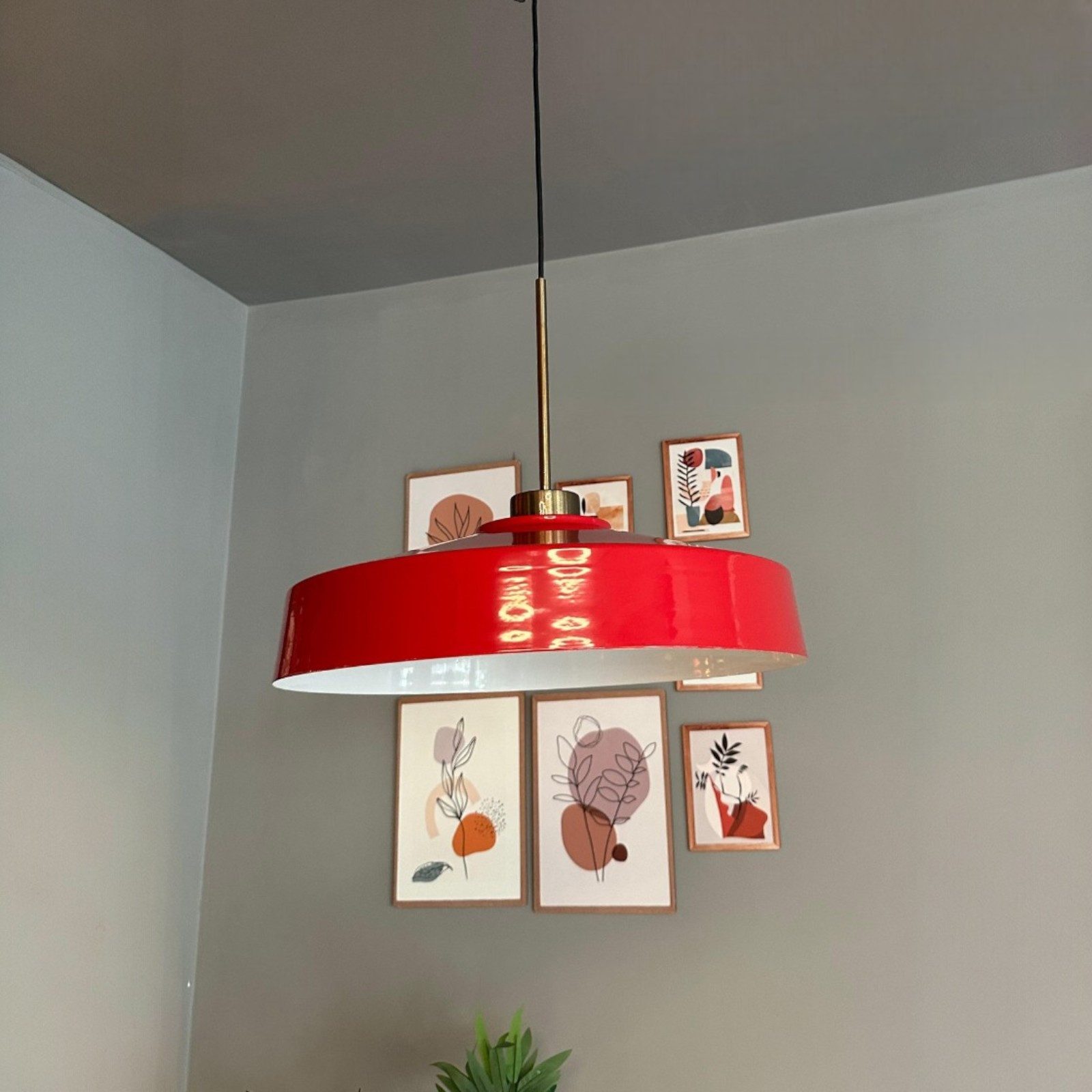 Bamyum Pendelleuchte Ace Pendelleuchte Vintage, Industrial aus Metall E27, Hängelampe, ohne Leuchtmittel
