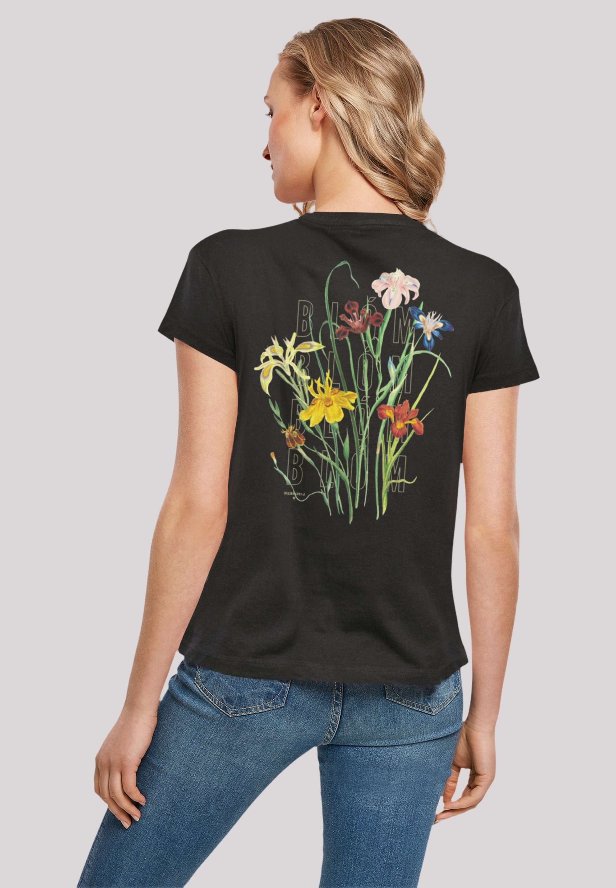 F4NT4STIC T-Shirt Blóm Blumenstrauss Print, Größe weit eine Fällt bitte aus, bestellen kleiner
