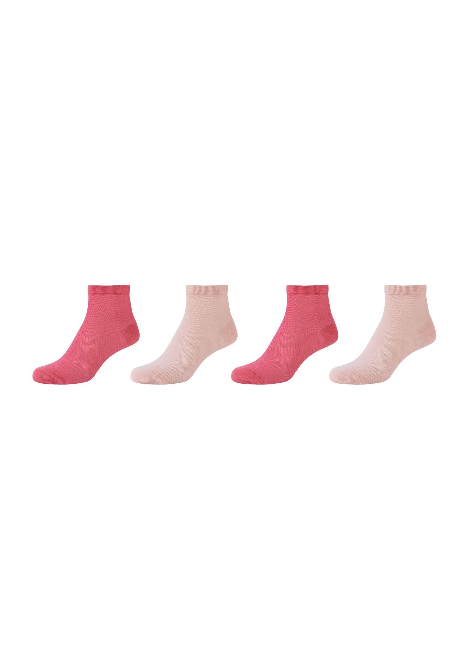 s.Oliver Kurzsocken Kurzsocken 4er Pack peachskin