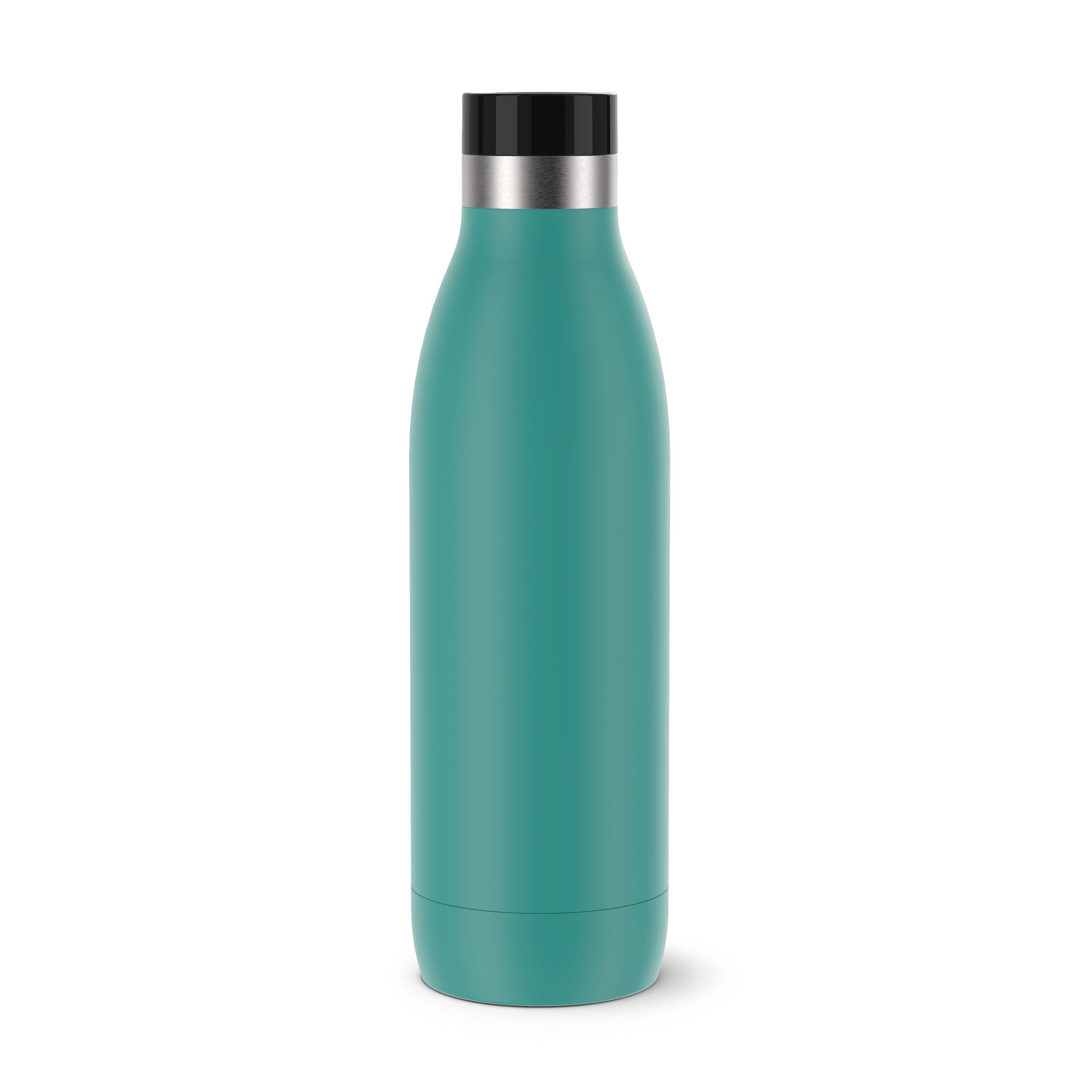 Emsa Trinkflasche EMSA BLUDROP COLOR Isoliertrinkflasche, Petrol 0,7L