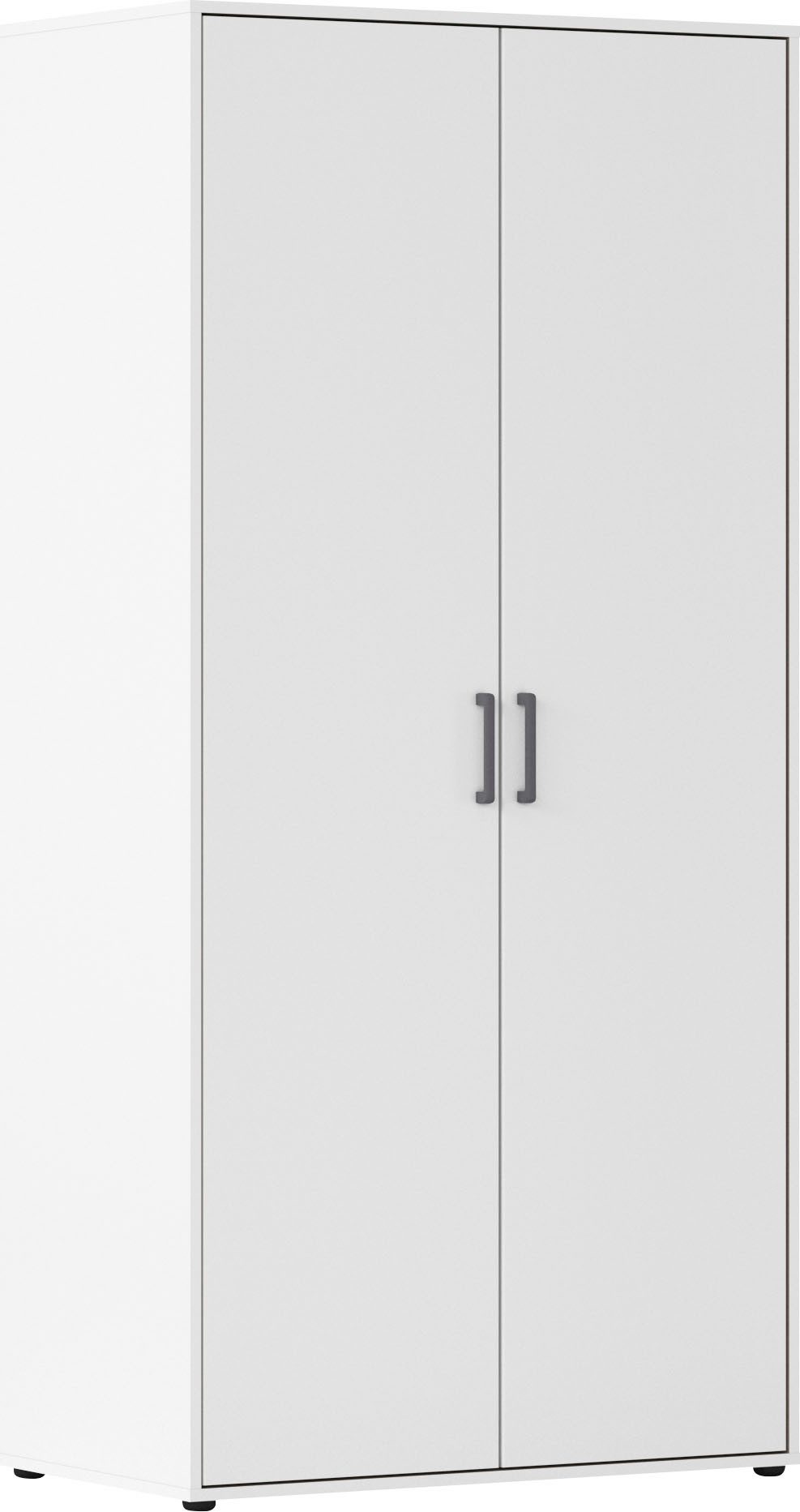 rauch Kleiderschrank VOYAGER Garderobe Wäscheschrank Schlafzimmer (in 3 verschiedenen Ausstattungen BASIC/CLASSIC/PREMIUM) mit 2 modernen Griffvarianten, viel Stauraum MADE IN GERMANY