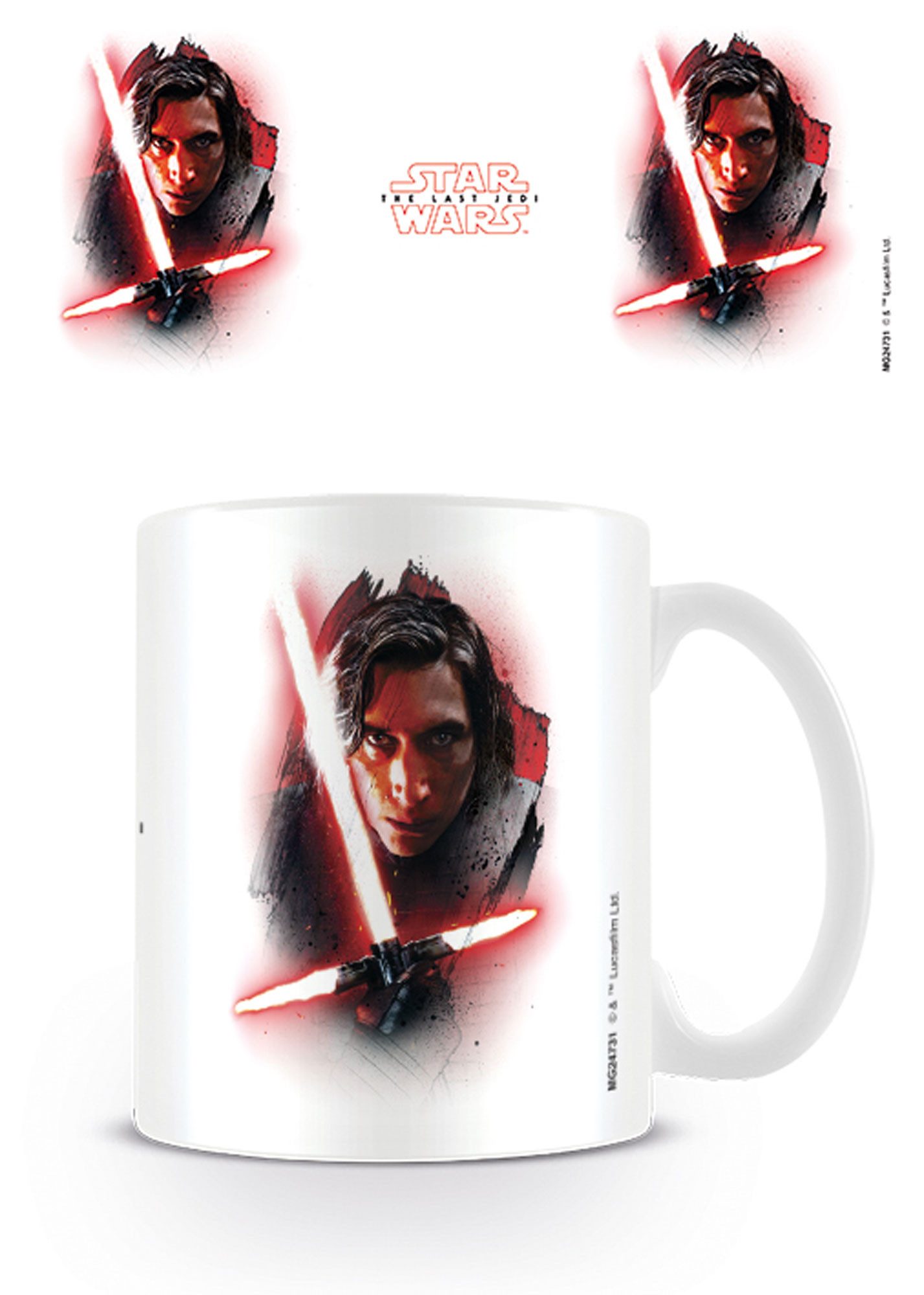 Tasse Star Wars - The Last Jedi - Lizenz Tassen - Kylo Ren Brushstroke