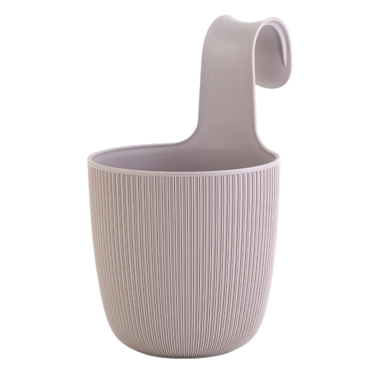 Engelland Blumentopf Blumentopf zum Hängen (Vorteils-Set, 1 St., Fassungsvermögen 2,3 Liter), UV-Beständig, Frostbeständig, Drainagesystem, ideal für Geländer/Zäune