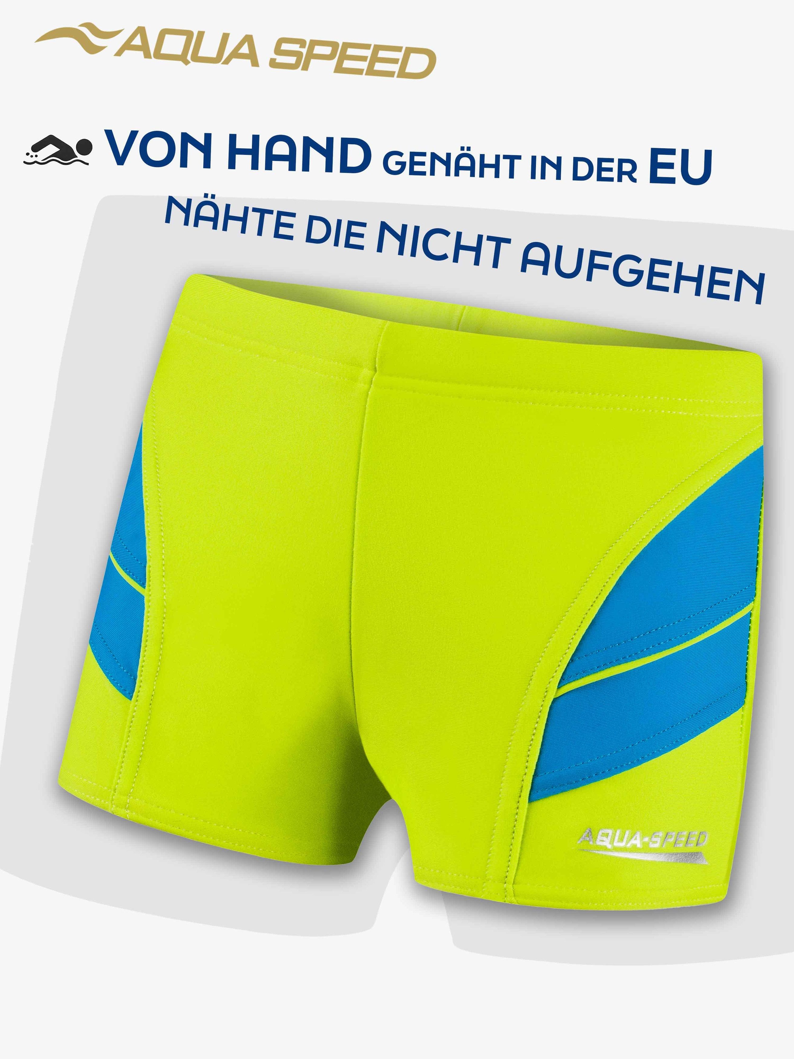 Aqua Speed Badehose Strapazierfähige Schwimmshorts 116 cm Ideal für Sport & Spaß (Badehose mit Stretchmaterial – kein Einengen, keine Druckstellen) Leichtes Material mit hoher Strapazierfähigkeit & Beständigkeit