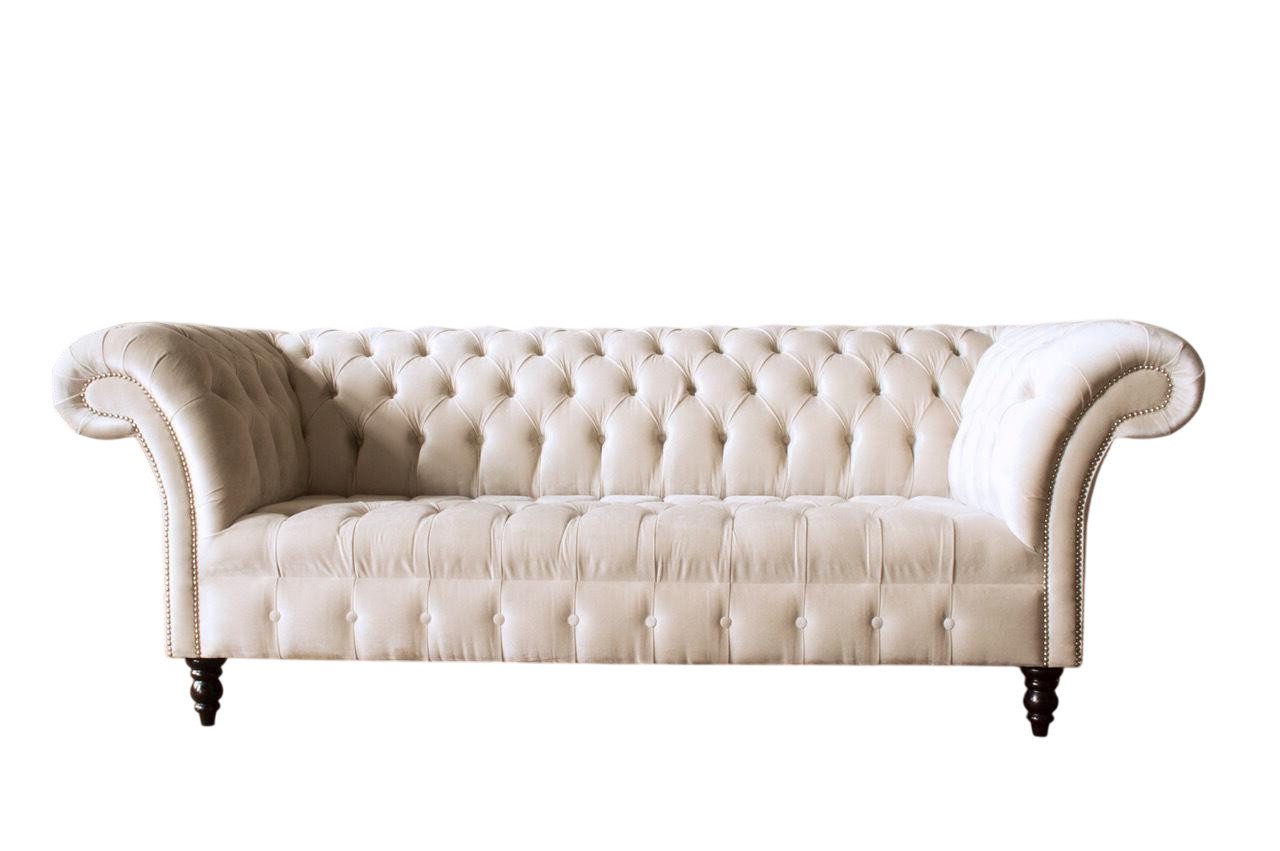 Chesterfield-Sofa Chesterfield Ursprüngliches Sofa XLMoebel Polstermöbel Textil Sofas